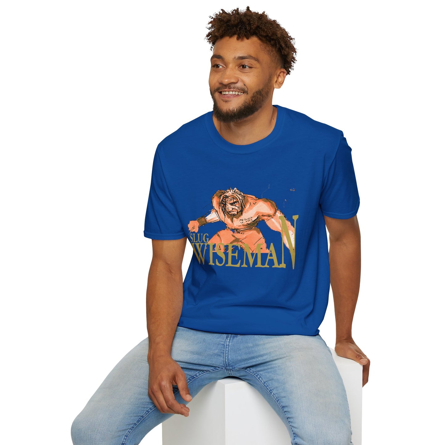 Slug Wiseman Unisex Softstyle T-Shirt
