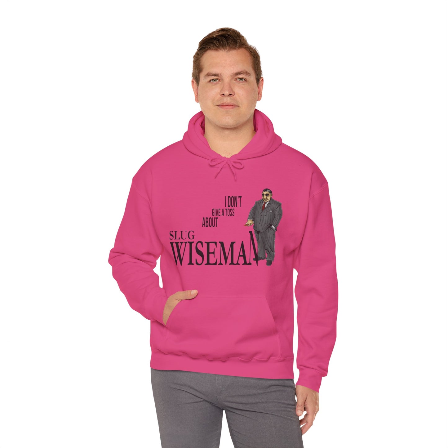 Slug Wiseman - Futsy Marlone's Signature Pose Unisex Hooded Sweatshirt