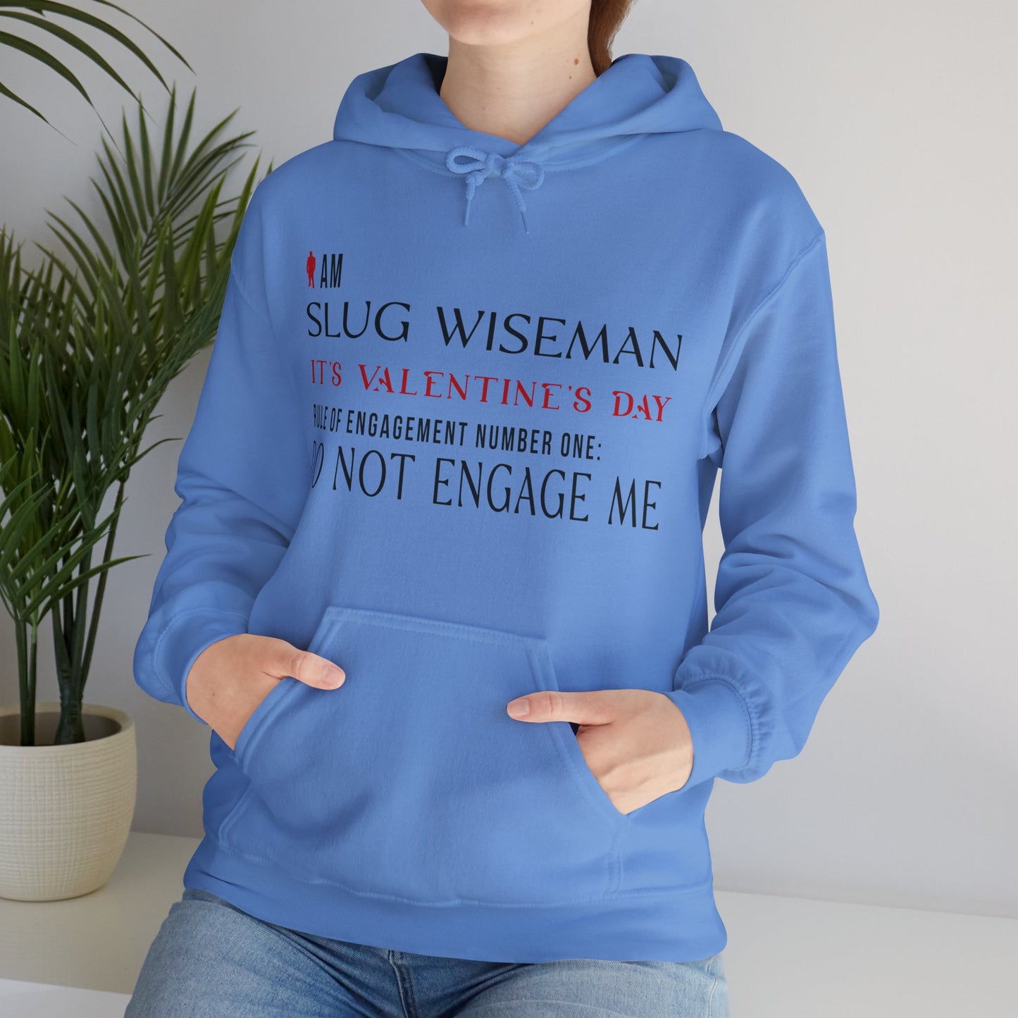 Slug Wiseman Unisex Hooded Sweatshirt