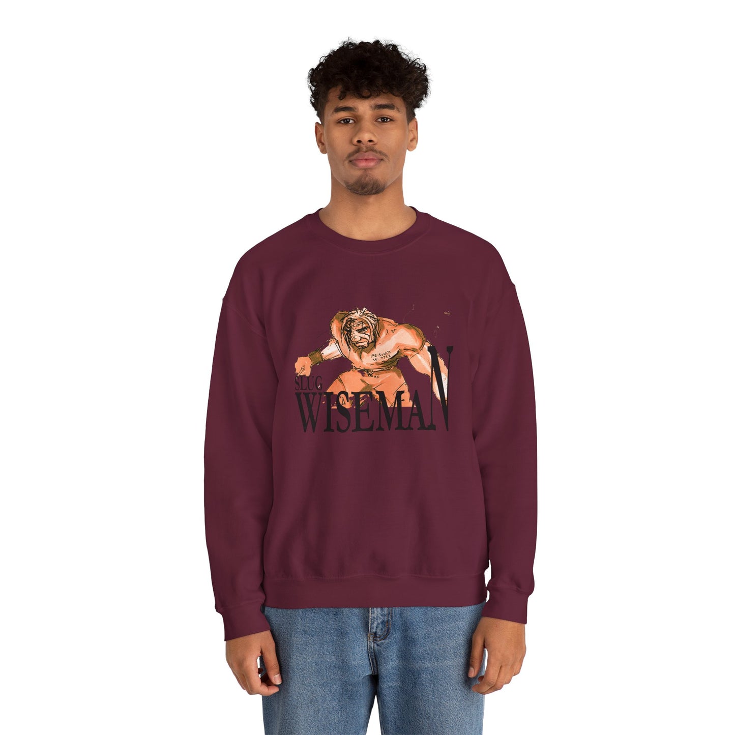 Slug Wiseman Unisex Crewneck Sweatshirt