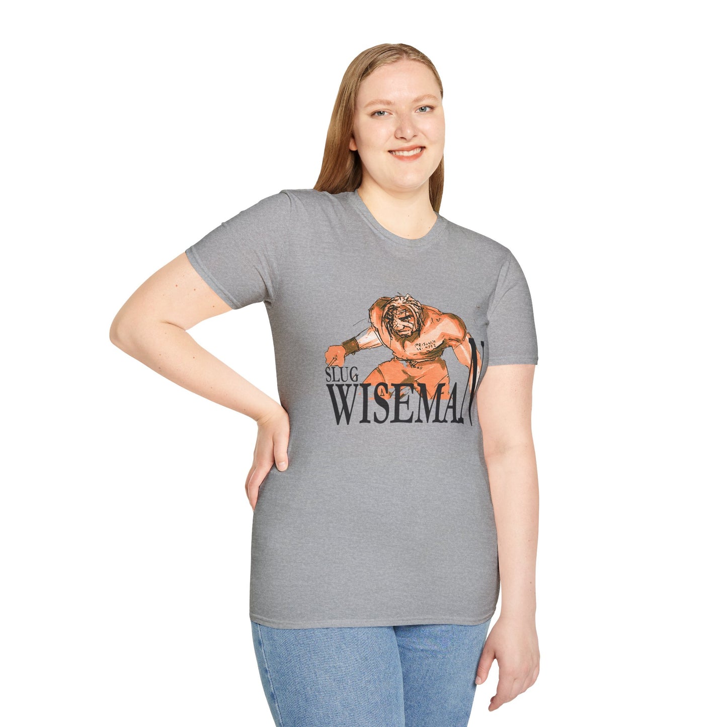 Slug Wiseman Unisex Softstyle T-Shirt