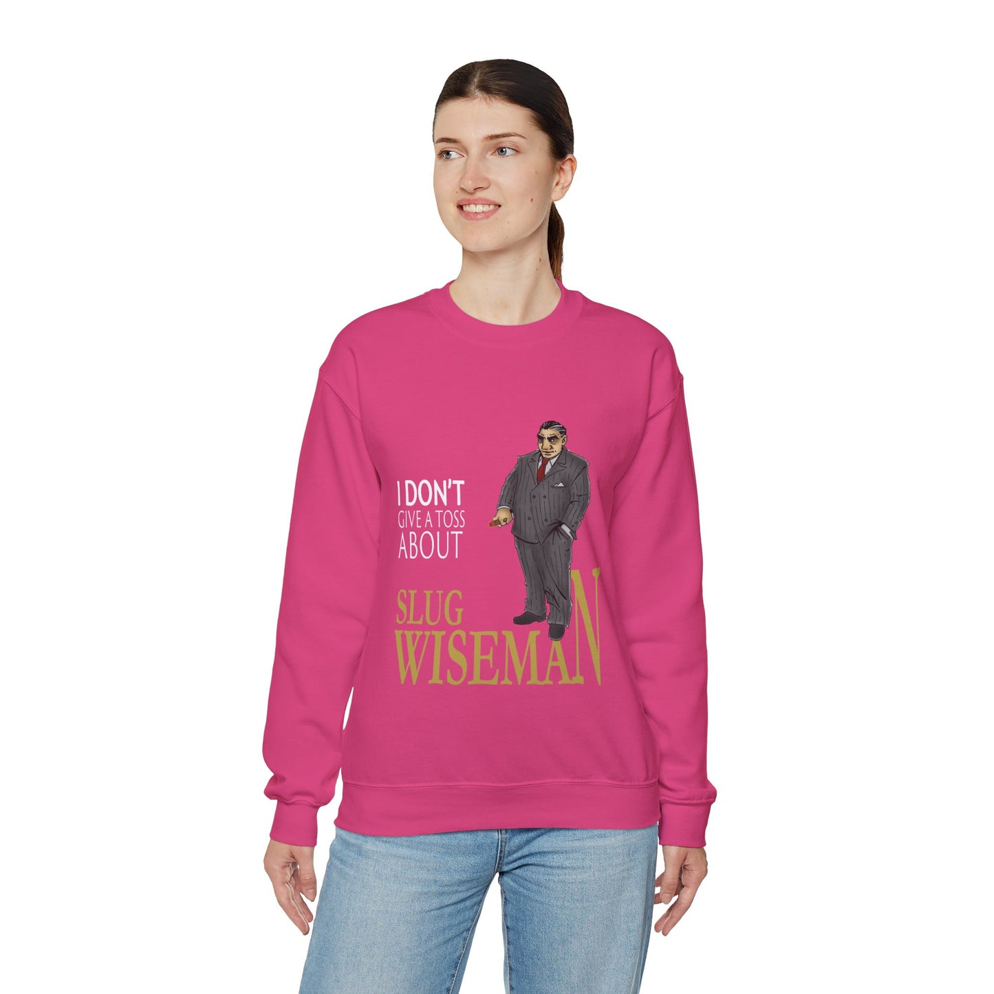 Slug Wiseman - Futsy Marlone's Signature Pose Unisex Crewneck Sweatshirt