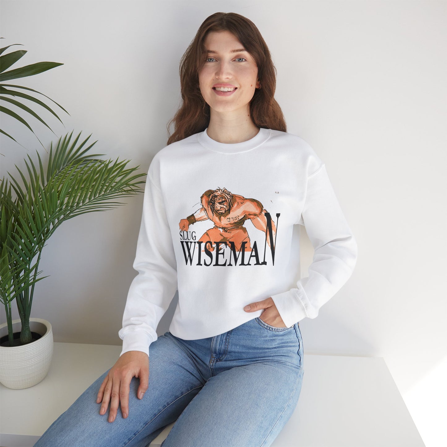 Slug Wiseman Unisex Crewneck Sweatshirt
