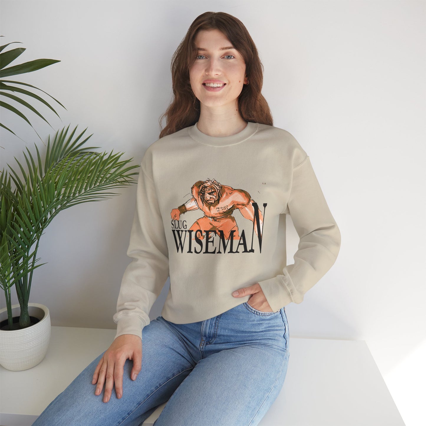 Slug Wiseman Unisex Crewneck Sweatshirt