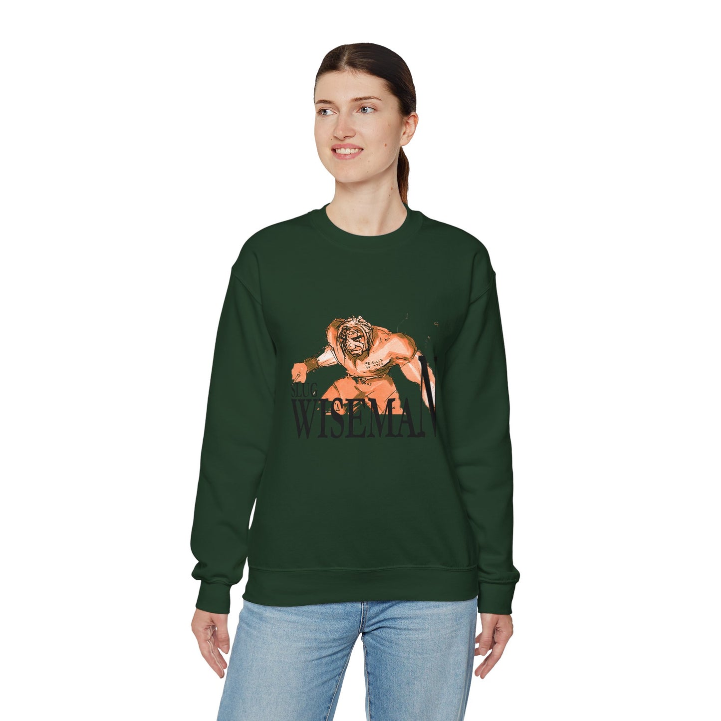 Slug Wiseman Unisex Crewneck Sweatshirt