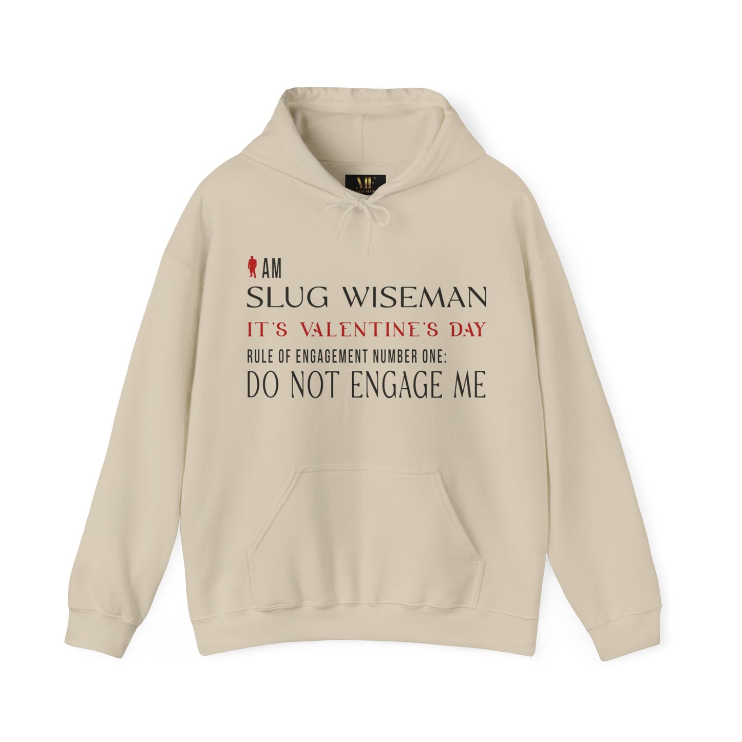 Slug Wiseman Unisex Hooded Sweatshirt