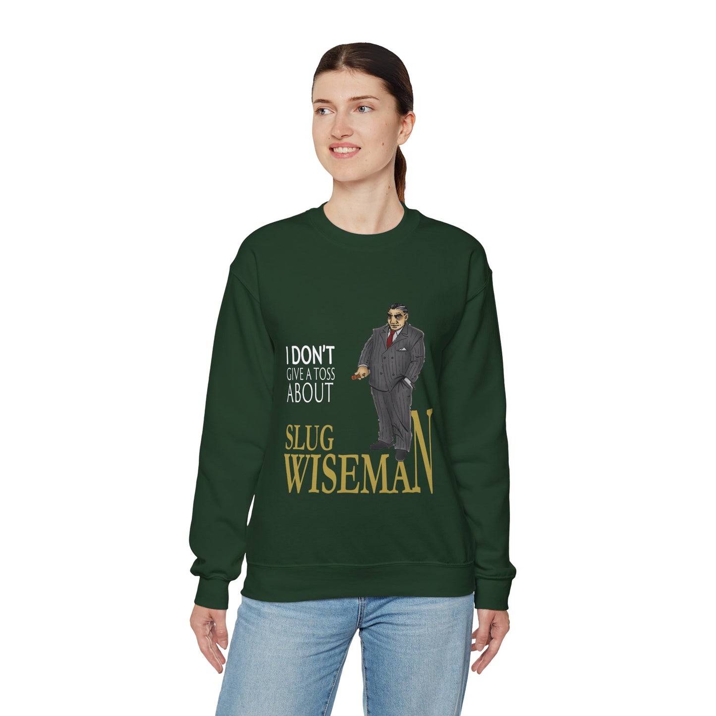 Slug Wiseman - Futsy Marlone's Signature Pose Unisex Crewneck Sweatshirt