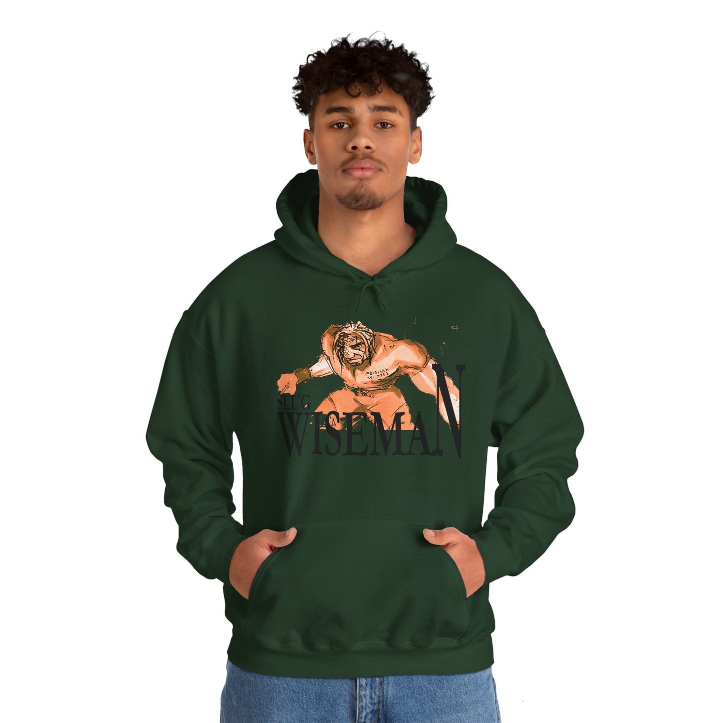 Slug Wiseman Unisex Hooded Sweatshirt