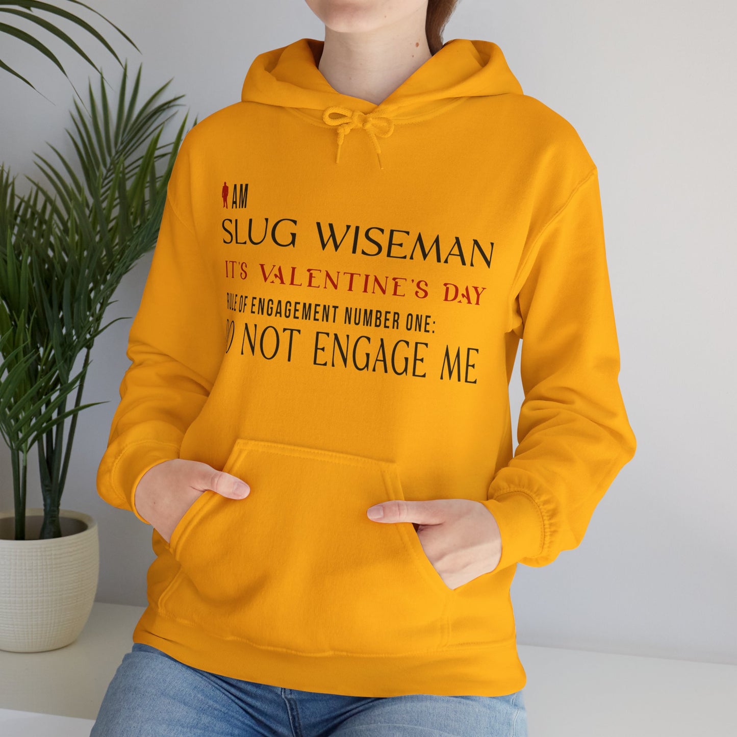 Slug Wiseman Unisex Hooded Sweatshirt