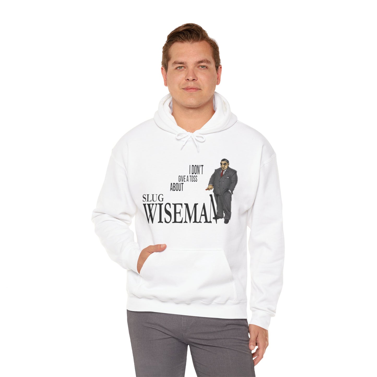 Slug Wiseman - Futsy Marlone's Signature Pose Unisex Hooded Sweatshirt