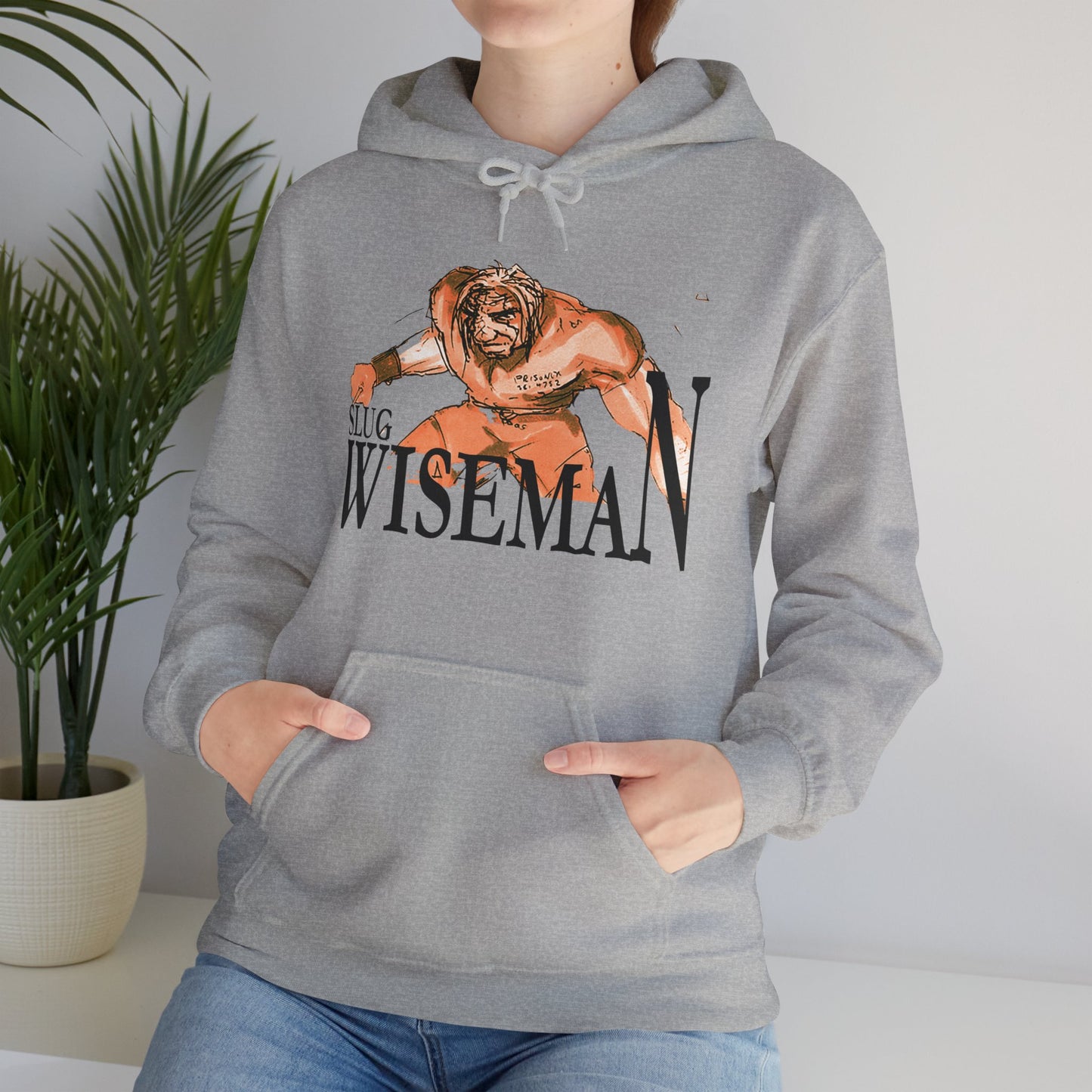 Slug Wiseman Unisex Hooded Sweatshirt
