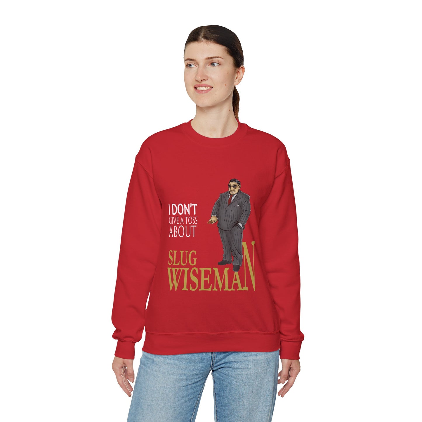 Slug Wiseman - Futsy Marlone's Signature Pose Unisex Crewneck Sweatshirt