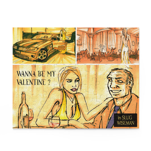 Slug Wiseman Valentine's Day Puzzle (120-Piece)