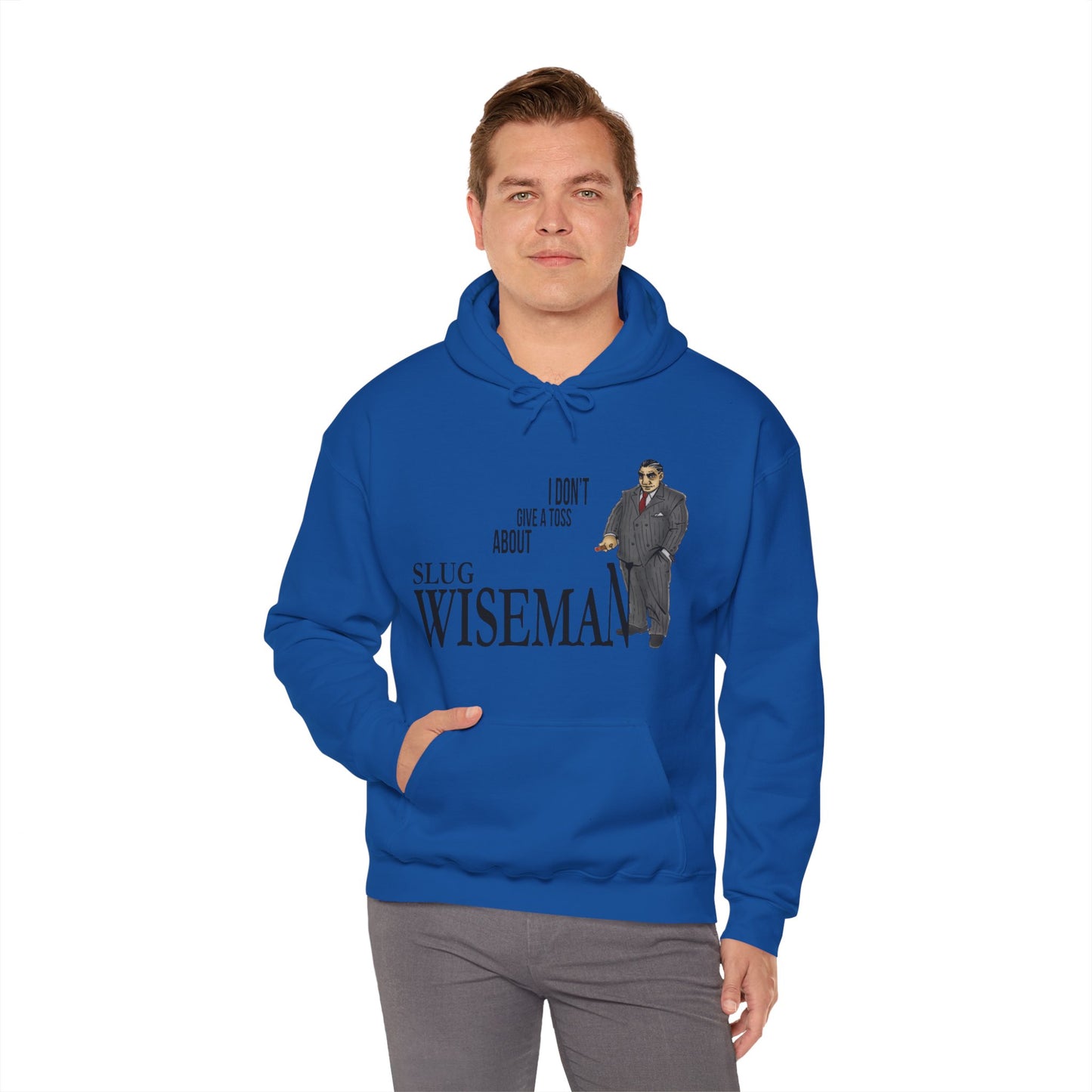 Slug Wiseman - Futsy Marlone's Signature Pose Unisex Hooded Sweatshirt