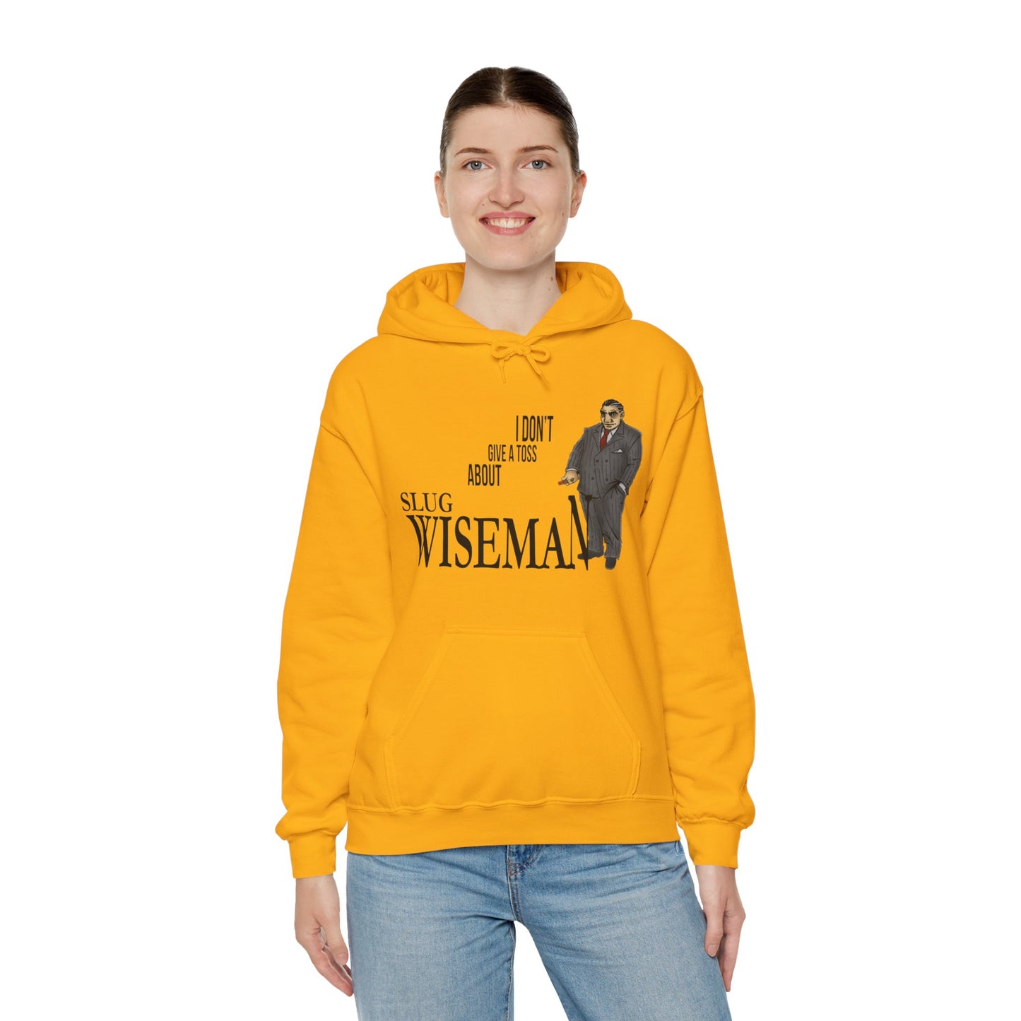 Slug Wiseman - Futsy Marlone's Signature Pose Unisex Hooded Sweatshirt