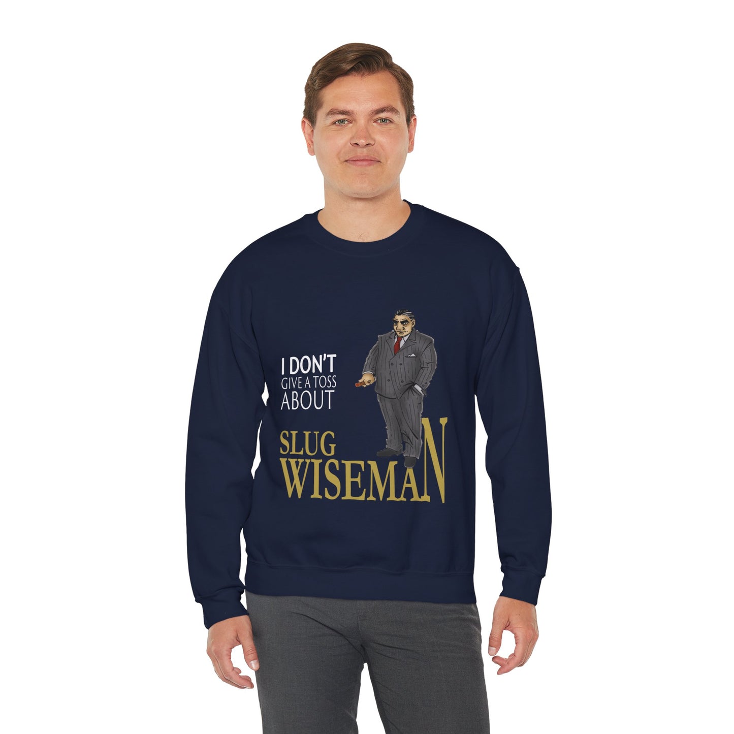Slug Wiseman - Futsy Marlone's Signature Pose Unisex Crewneck Sweatshirt