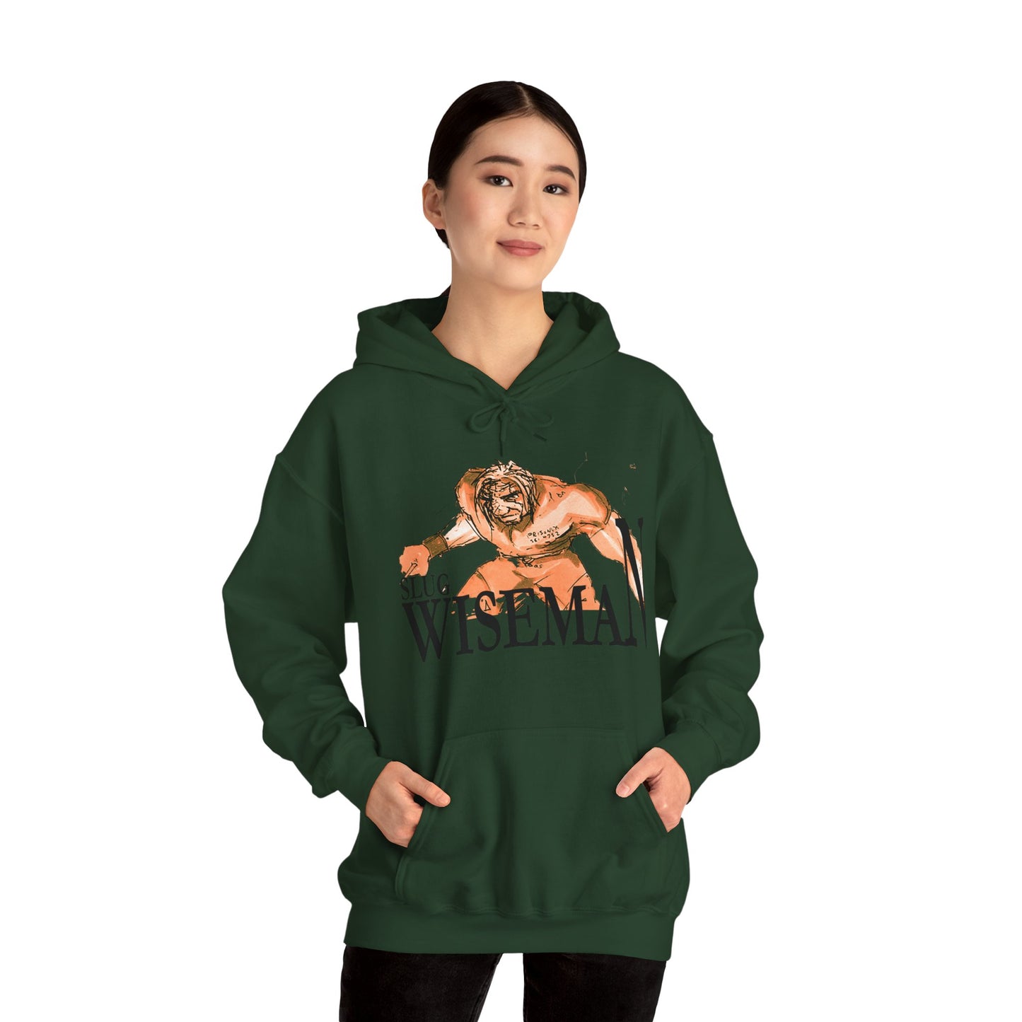 Slug Wiseman Unisex Hooded Sweatshirt