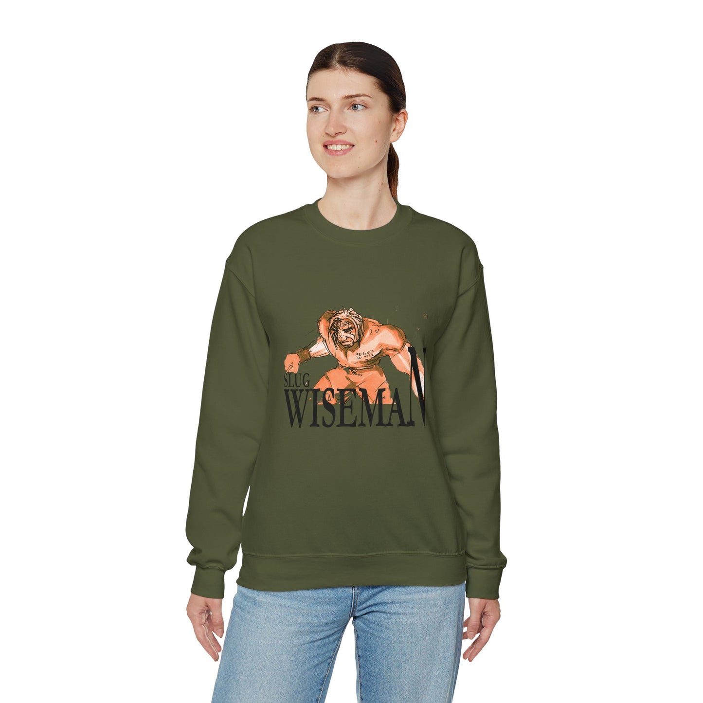 Slug Wiseman Unisex Crewneck Sweatshirt