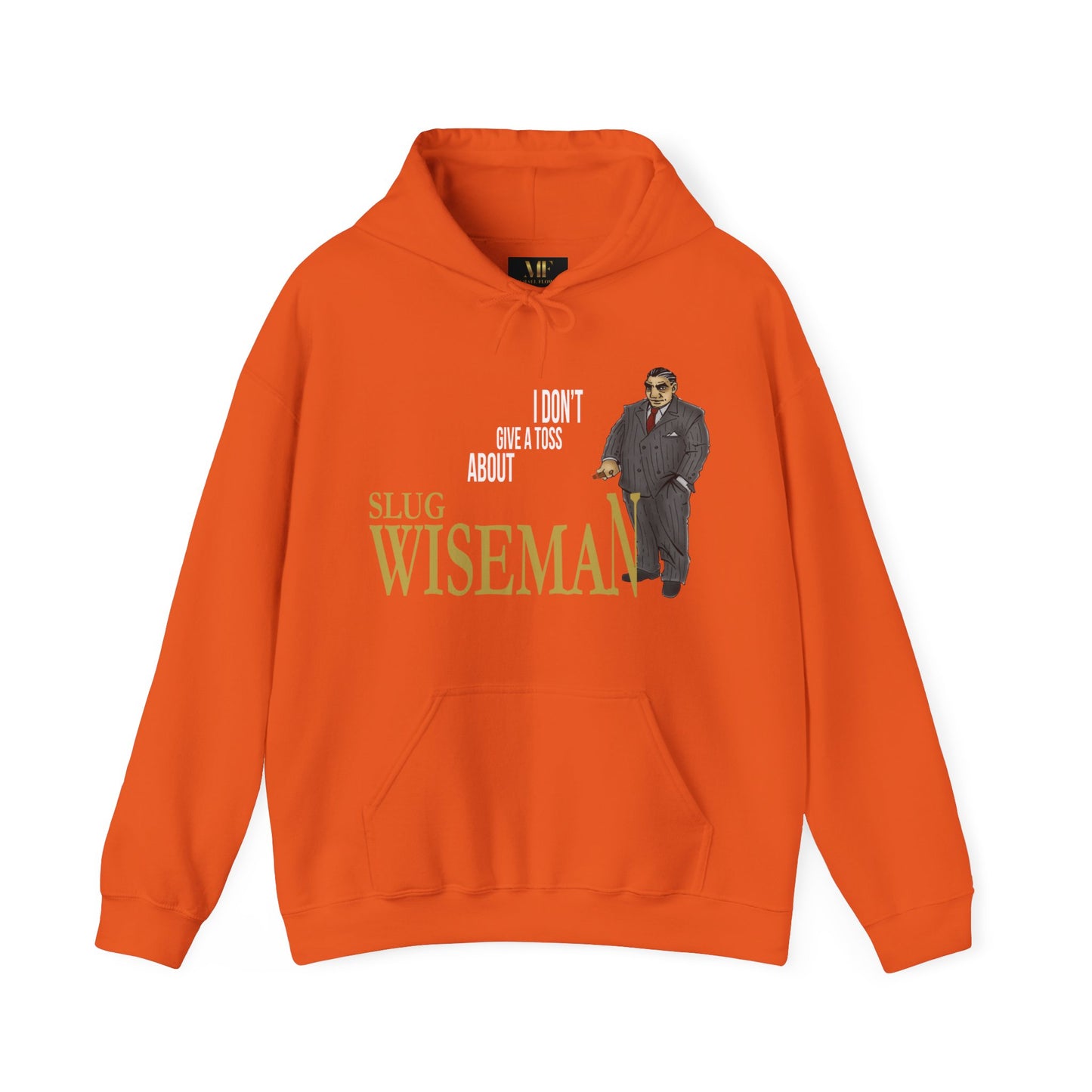 Slug Wiseman - Futsy Marlone's Unisex Hooded Sweatshirt