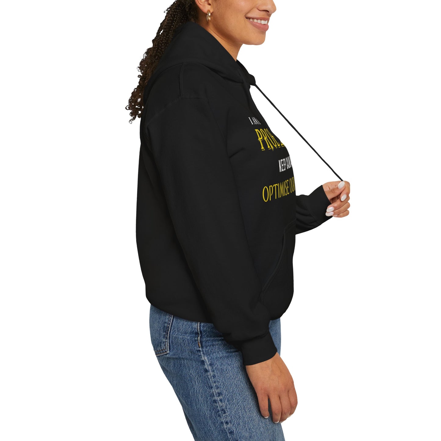 Dr. Flowers' Elevate Your Impact Inspirational Quote Unisex Hoodie