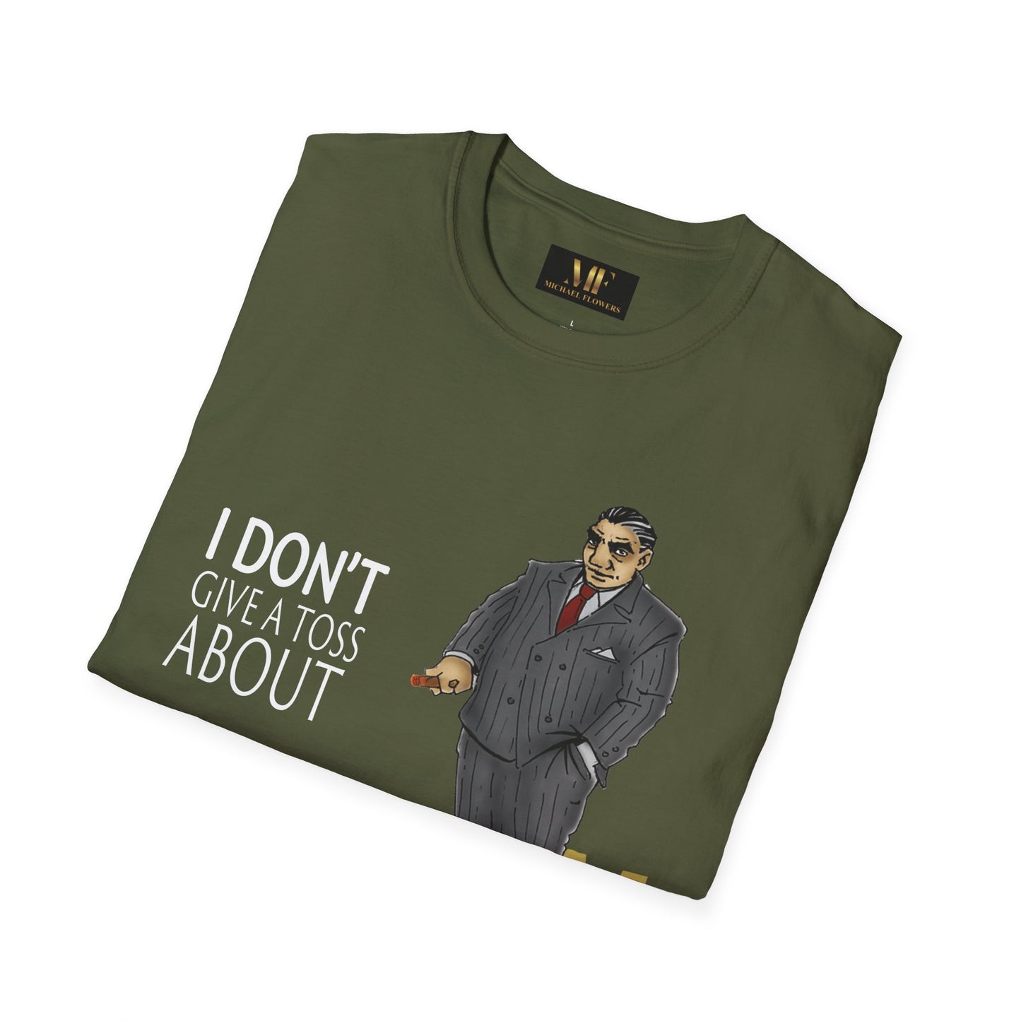 Slug Wiseman - Futsy Marlone's Signature Pose Unisex Softstyle T-Shirt