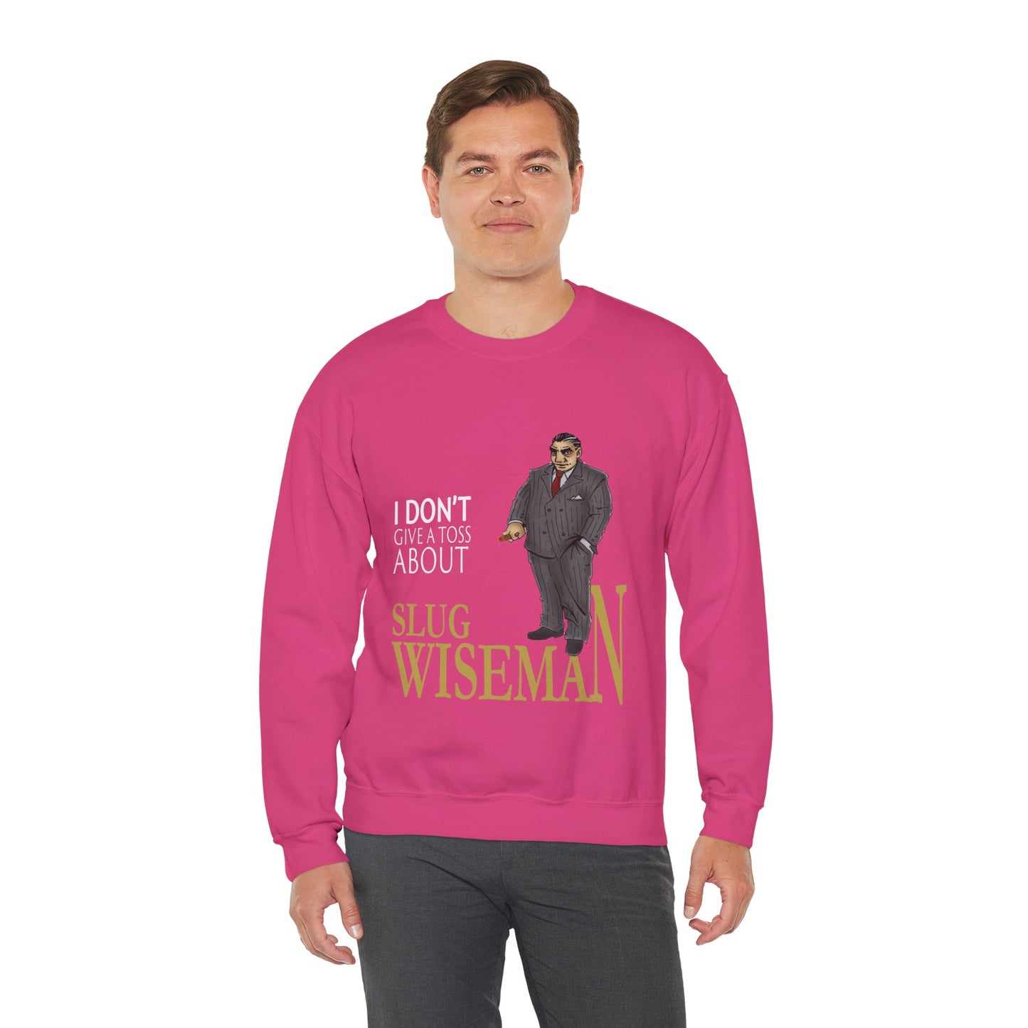 Slug Wiseman - Futsy Marlone's Signature Pose Unisex Crewneck Sweatshirt