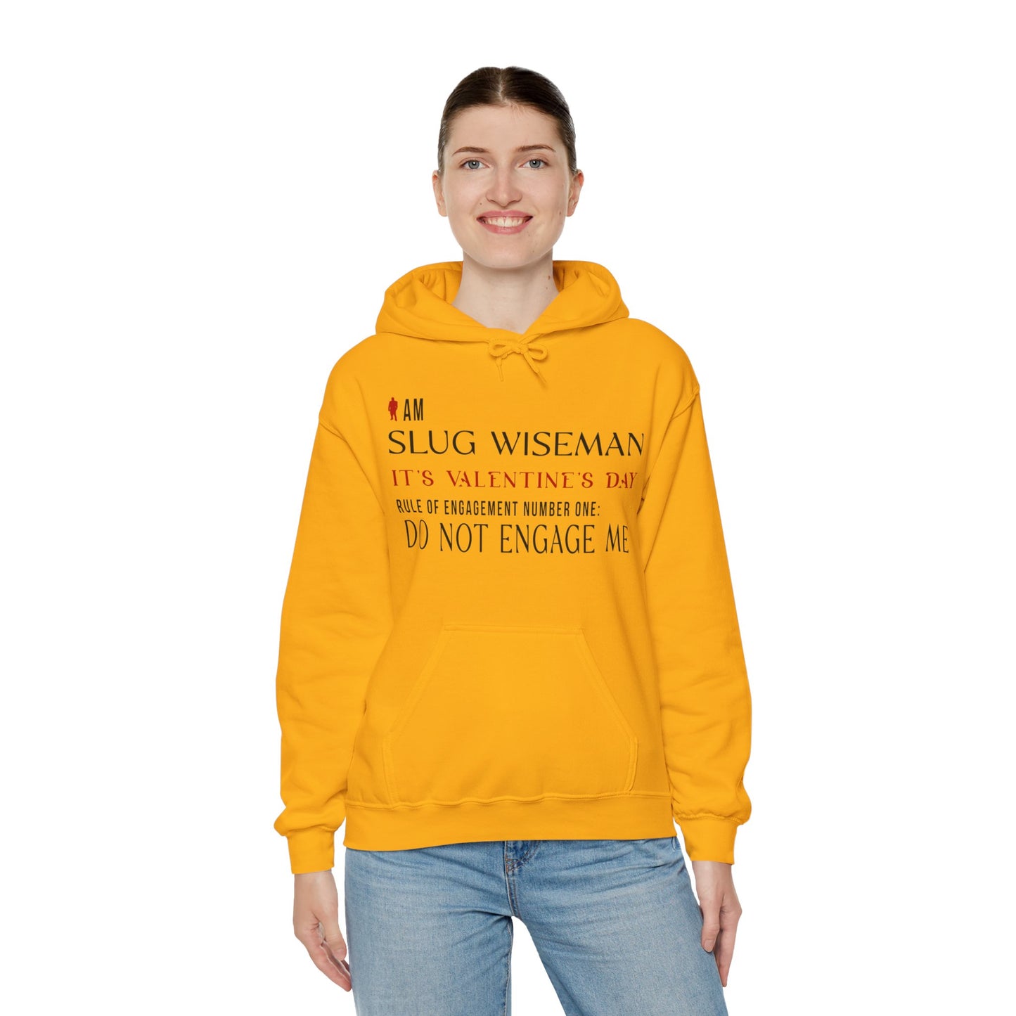 Slug Wiseman Unisex Hooded Sweatshirt