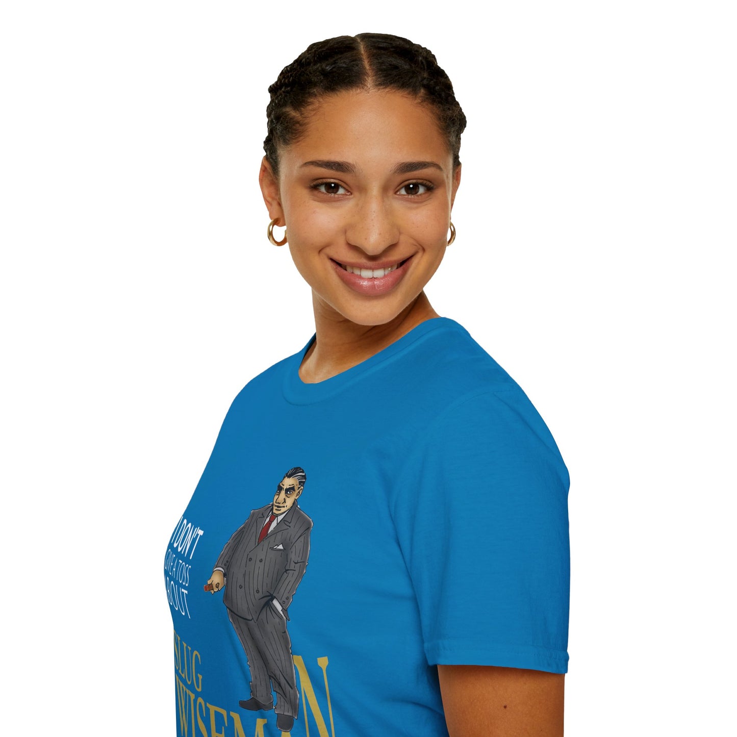 Slug Wiseman - Futsy Marlone's Signature Pose Unisex Softstyle T-Shirt