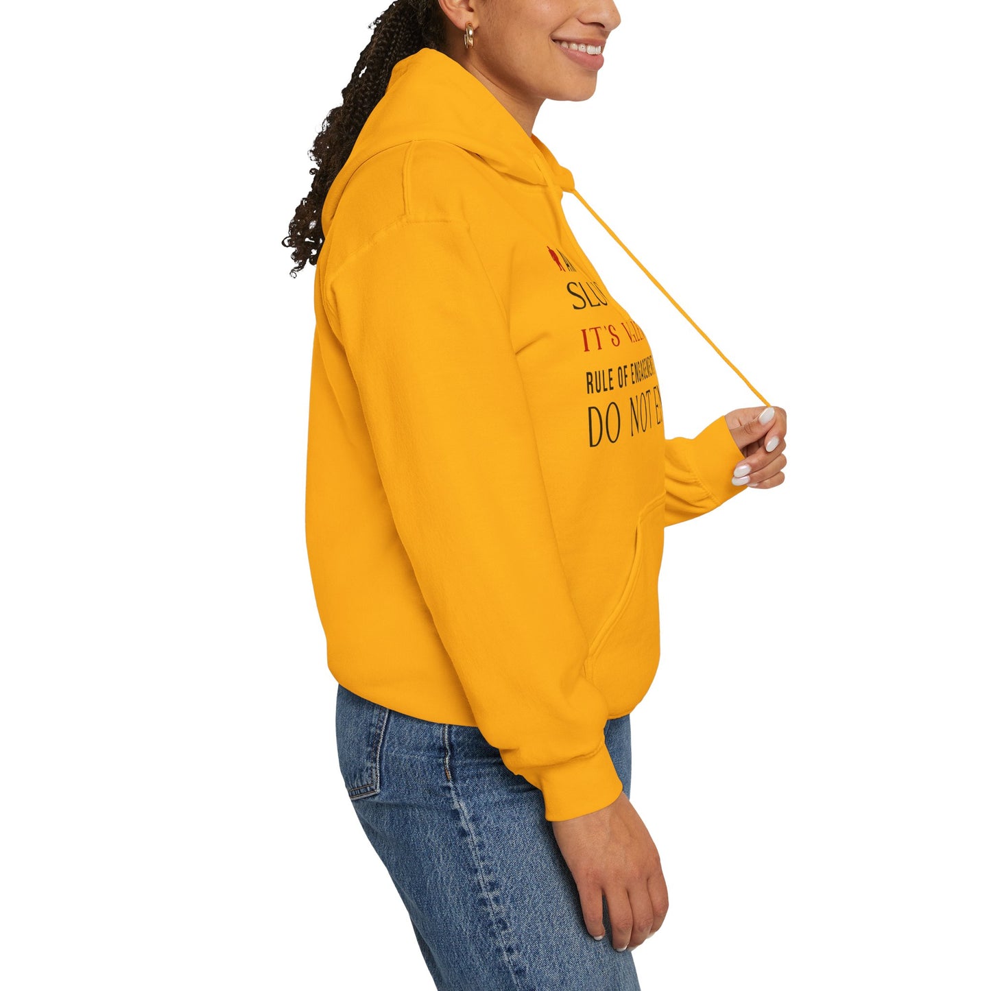 Slug Wiseman Unisex Hooded Sweatshirt
