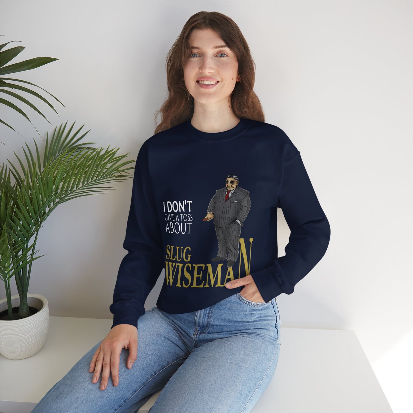 Slug Wiseman - Futsy Marlone's Signature Pose Unisex Crewneck Sweatshirt