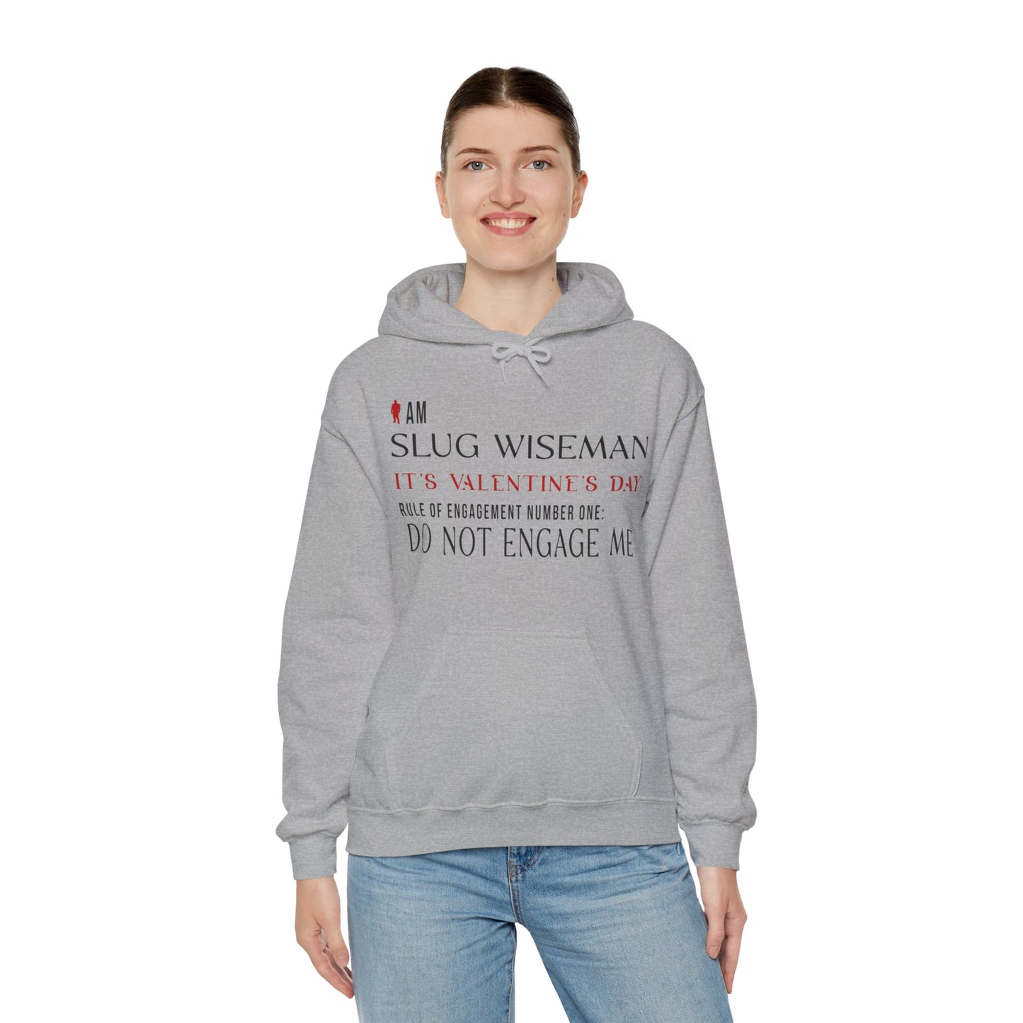 Slug Wiseman Unisex Hooded Sweatshirt