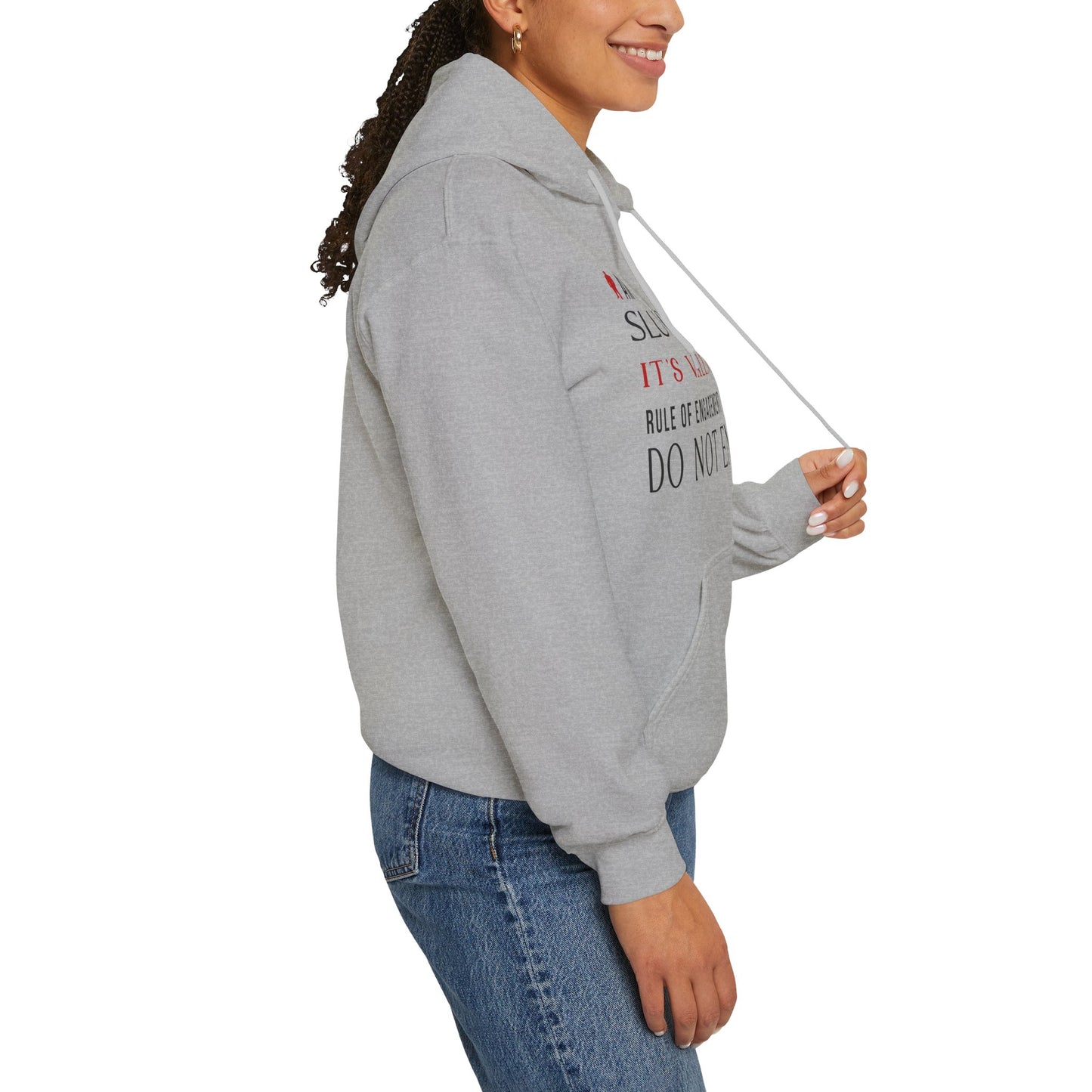 Slug Wiseman Unisex Hooded Sweatshirt