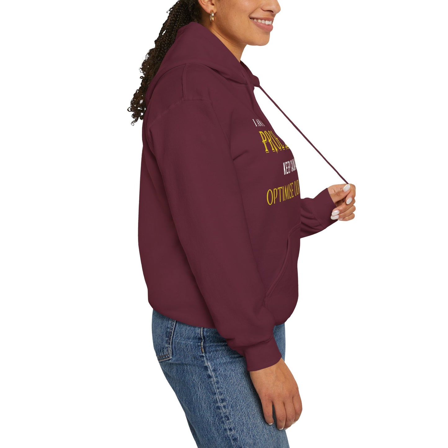 Dr. Flowers' Elevate Your Impact Inspirational Quote Unisex Hoodie