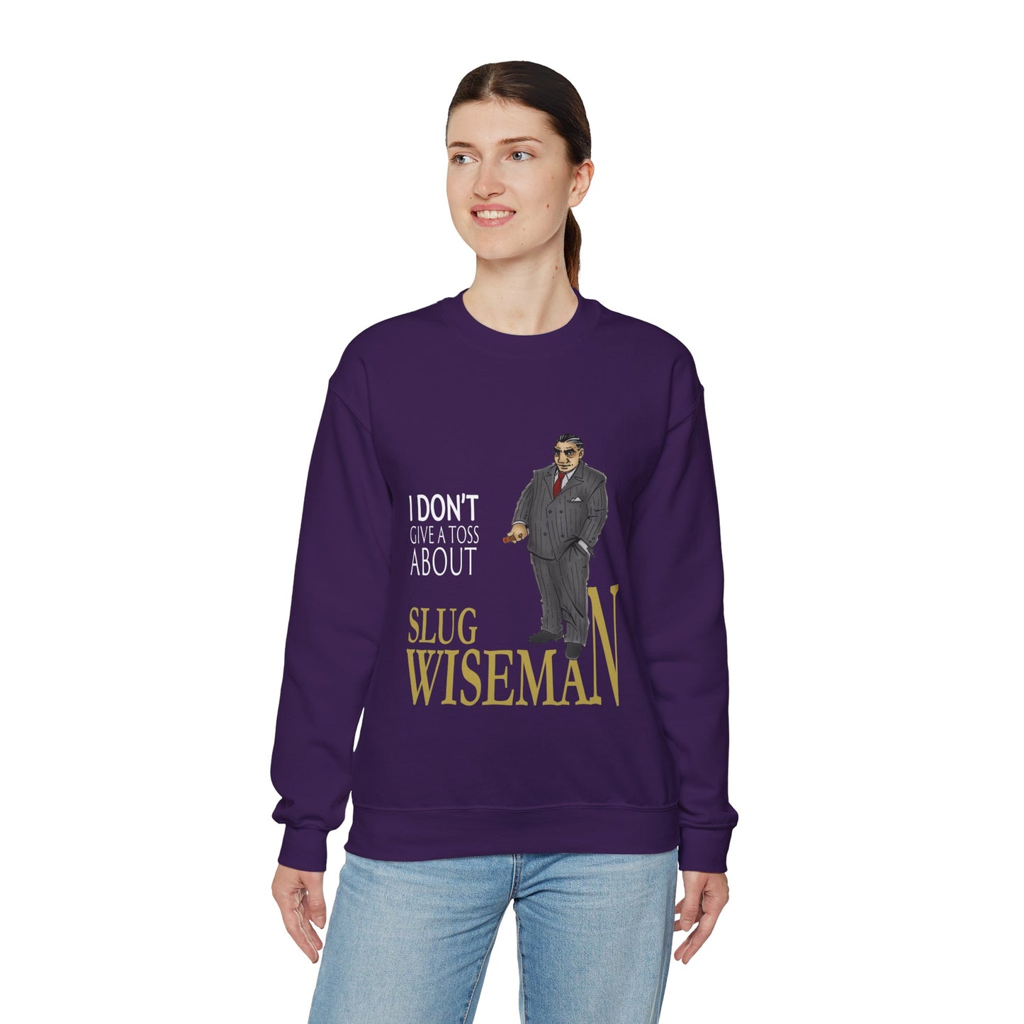 Slug Wiseman - Futsy Marlone's Signature Pose Unisex Crewneck Sweatshirt