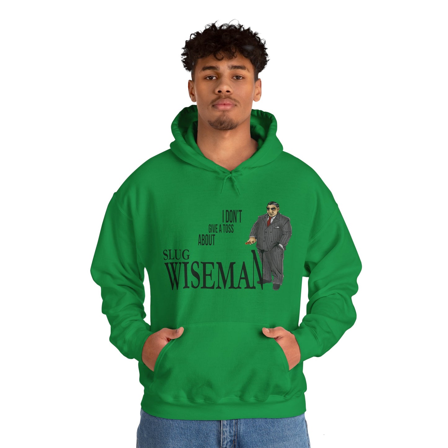 Slug Wiseman - Futsy Marlone's Signature Pose Unisex Hooded Sweatshirt