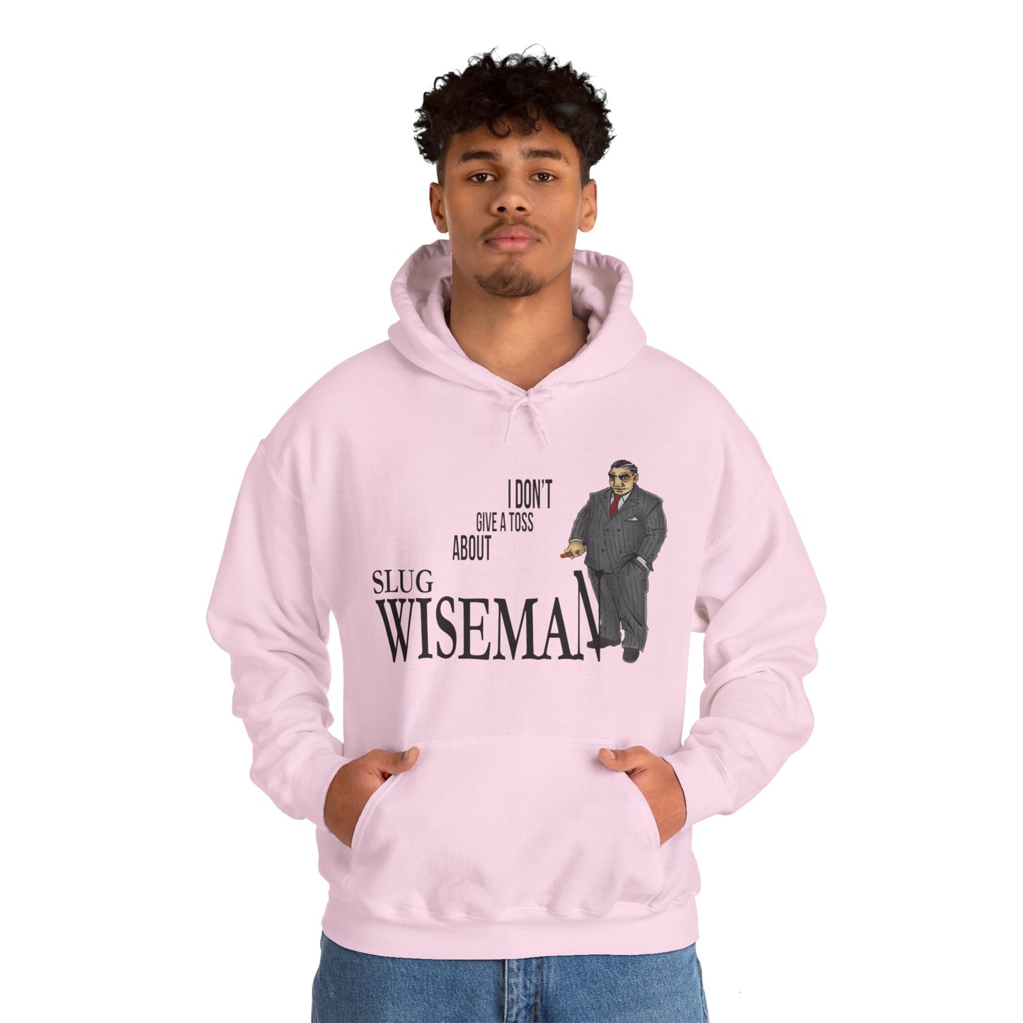 Slug Wiseman - Futsy Marlone's Signature Pose Unisex Hooded Sweatshirt