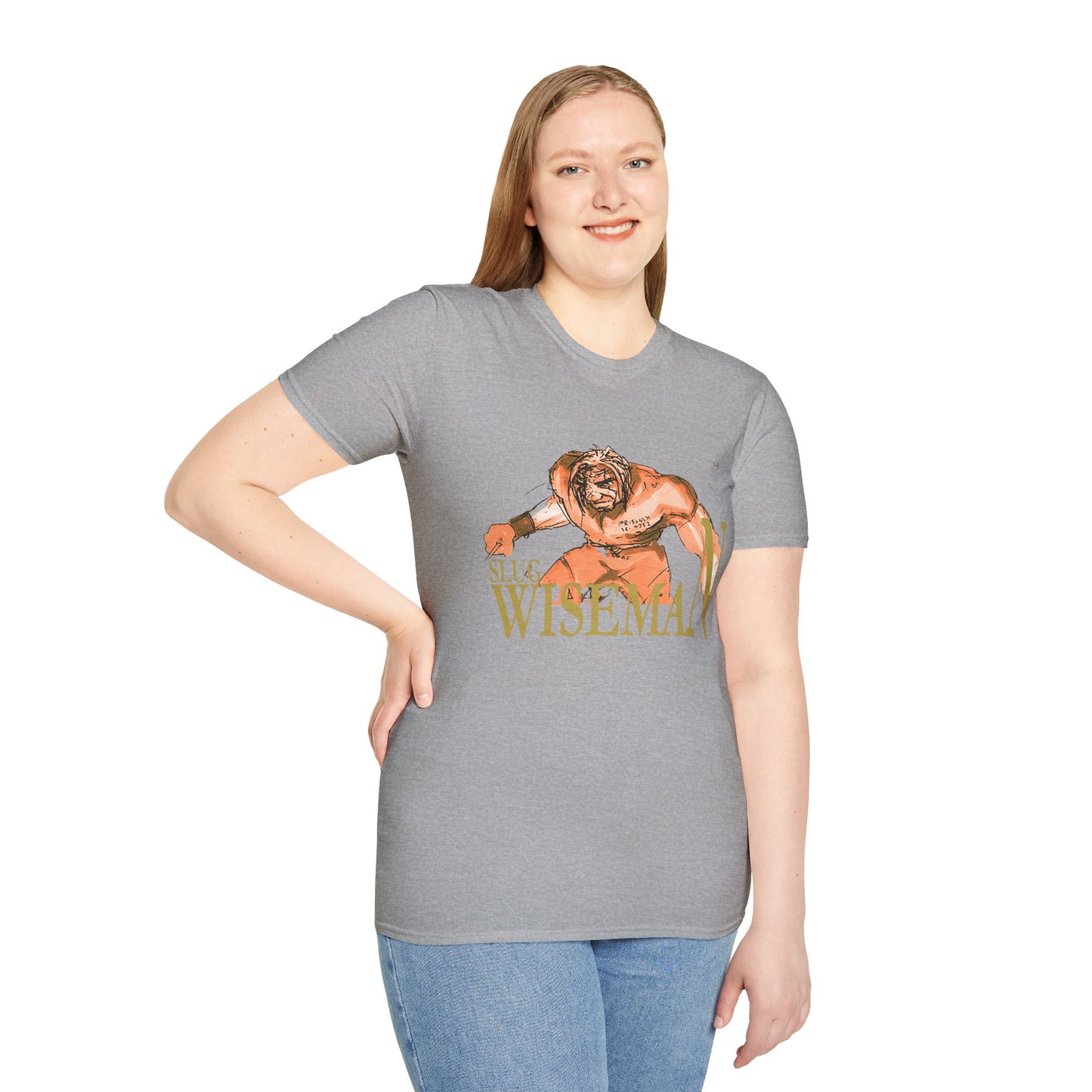 Slug Wiseman Unisex Softstyle T-Shirt