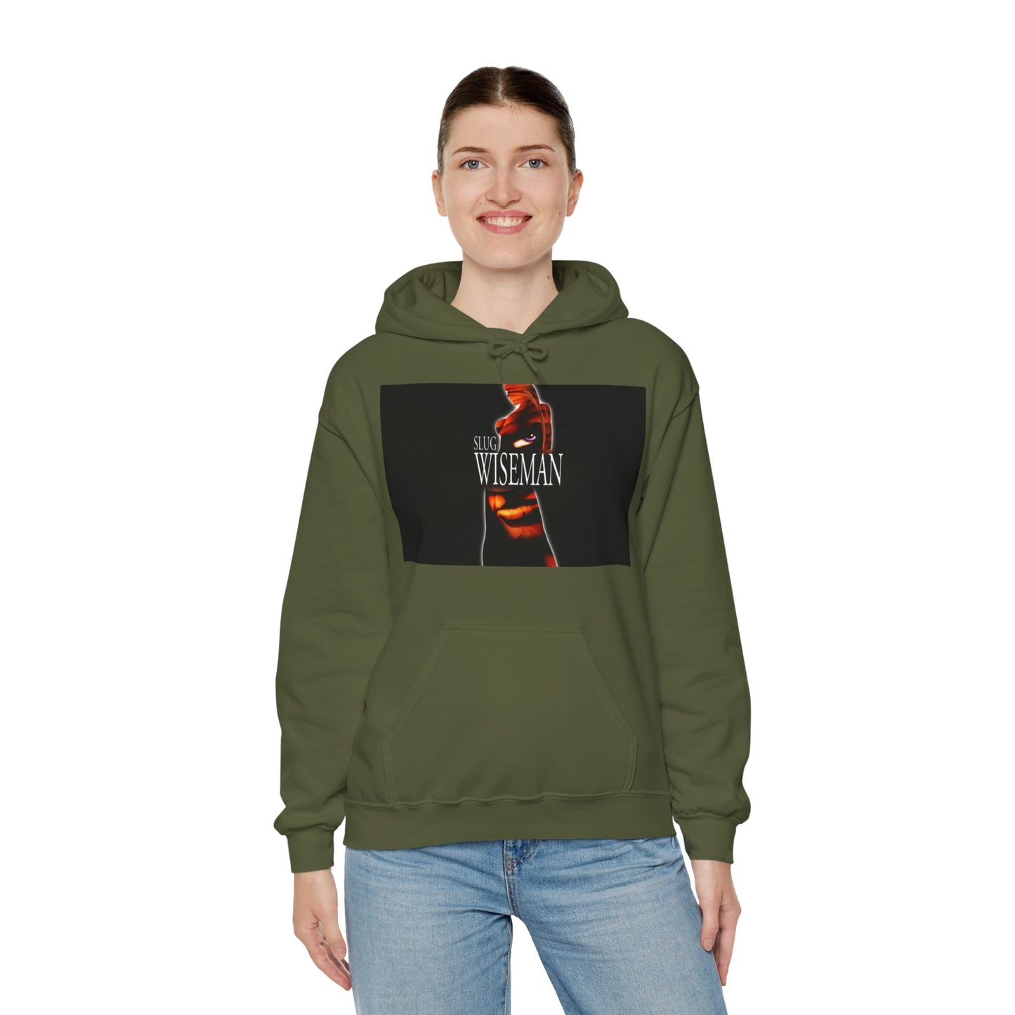 Slug Wiseman Unisex Hooded Sweatshirt