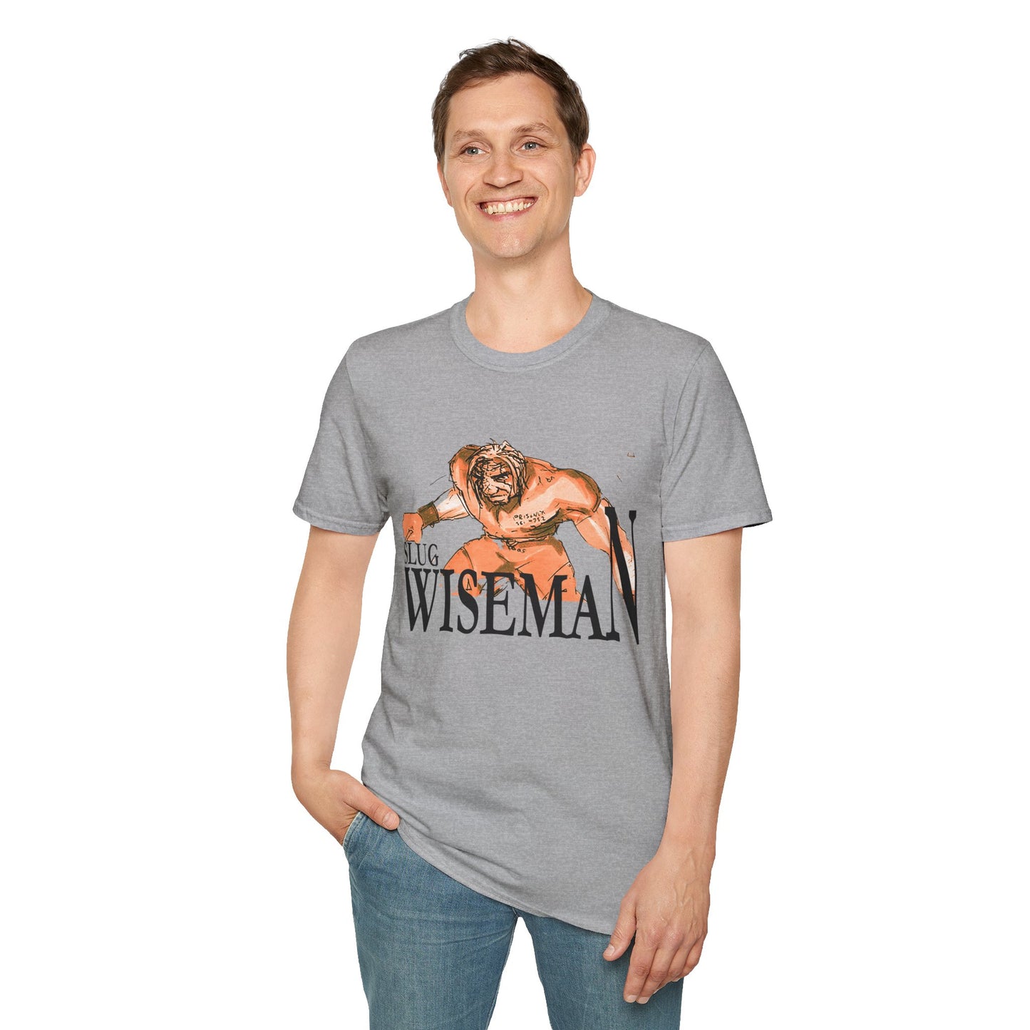 Slug Wiseman Unisex Softstyle T-Shirt