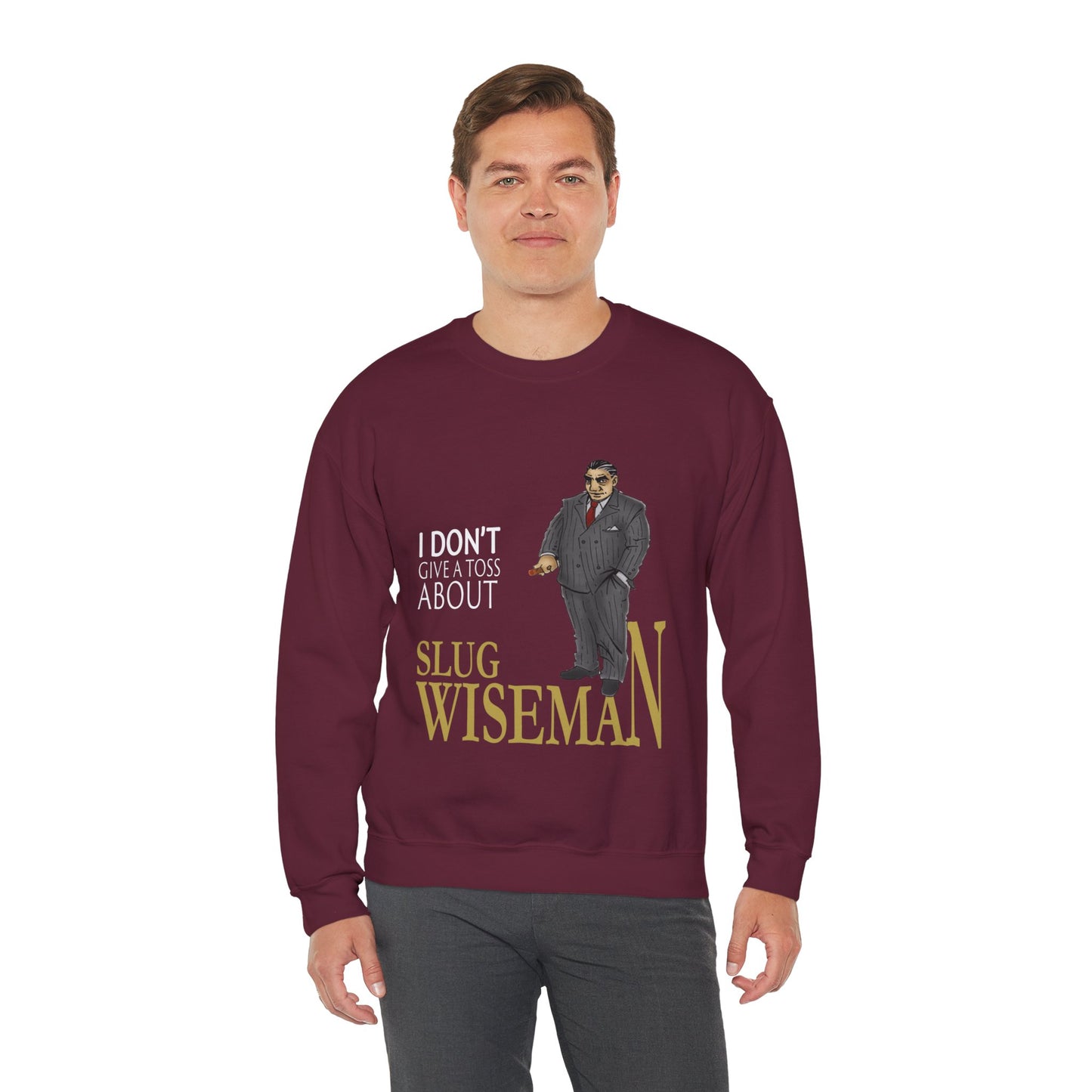 Slug Wiseman - Futsy Marlone's Signature Pose Unisex Crewneck Sweatshirt