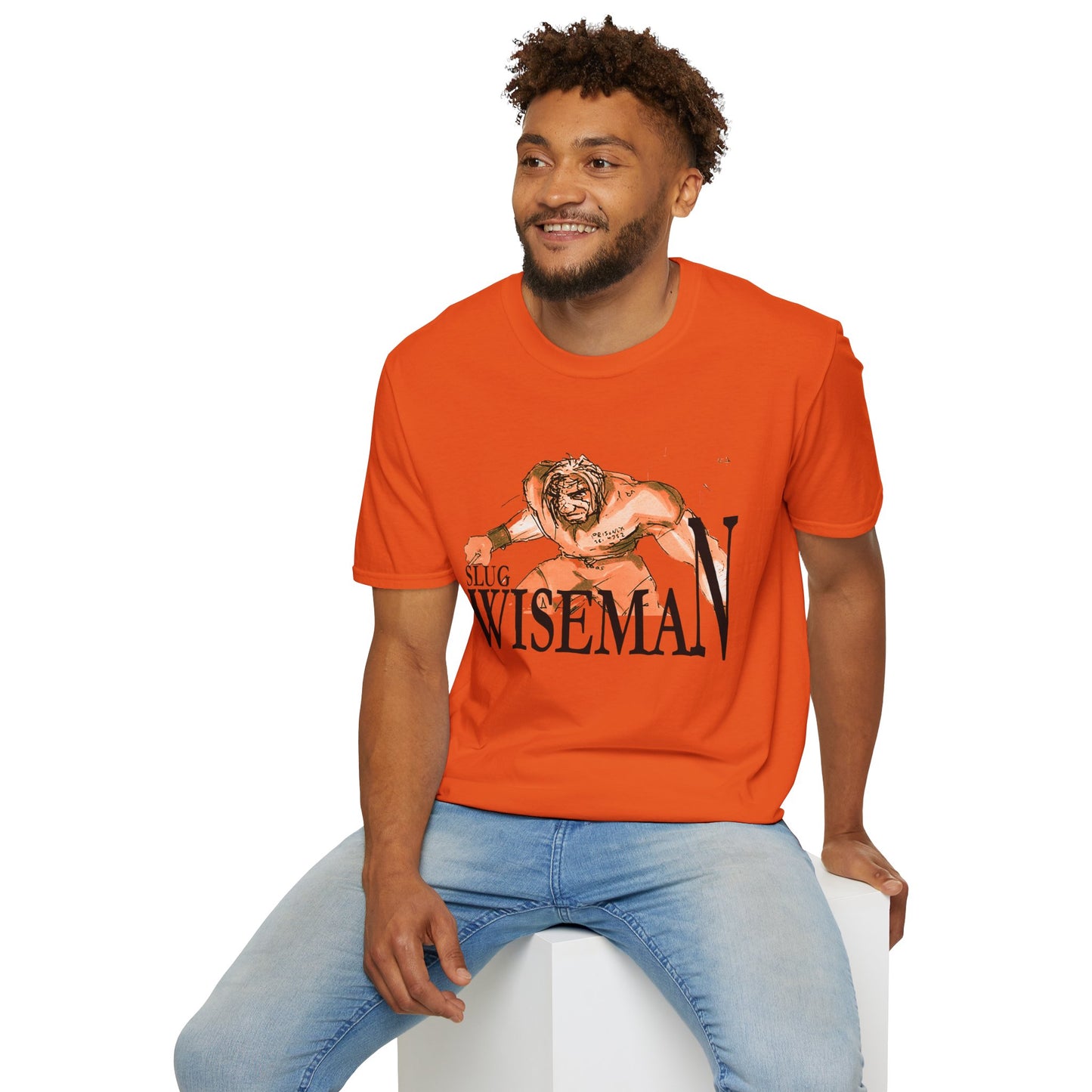 Slug Wiseman Unisex Softstyle T-Shirt