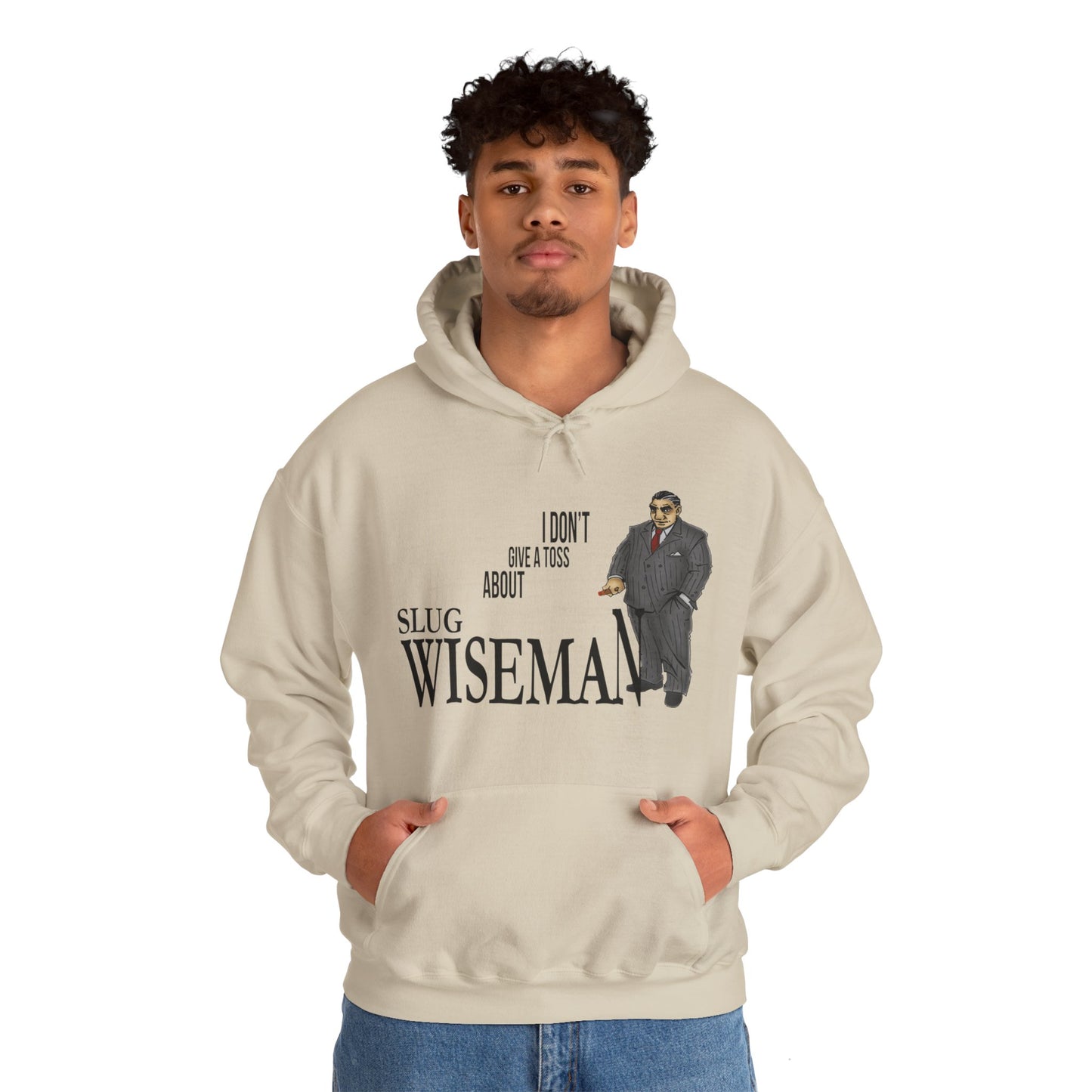 Slug Wiseman - Futsy Marlone's Signature Pose Unisex Hooded Sweatshirt