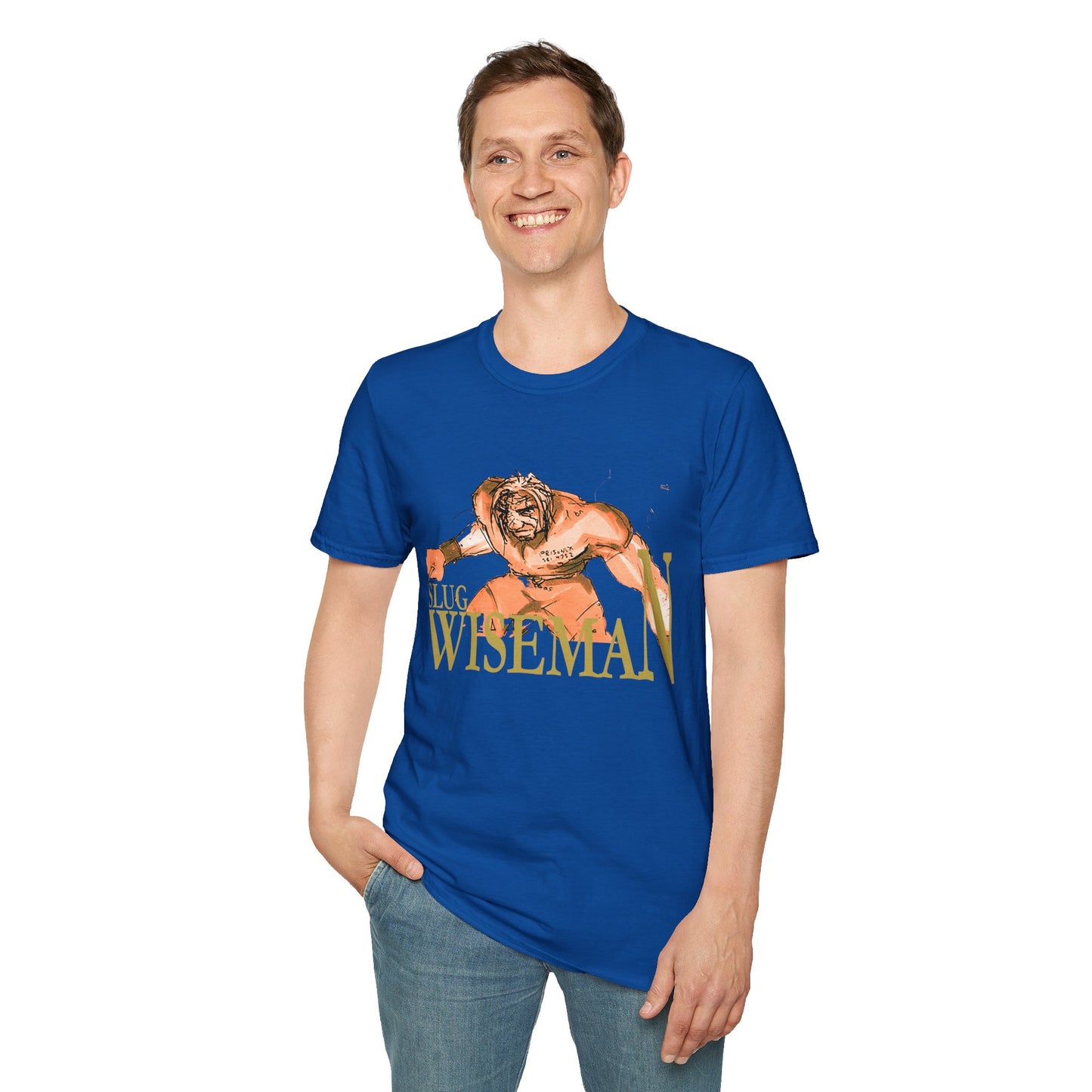 Slug Wiseman Unisex Softstyle T-Shirt