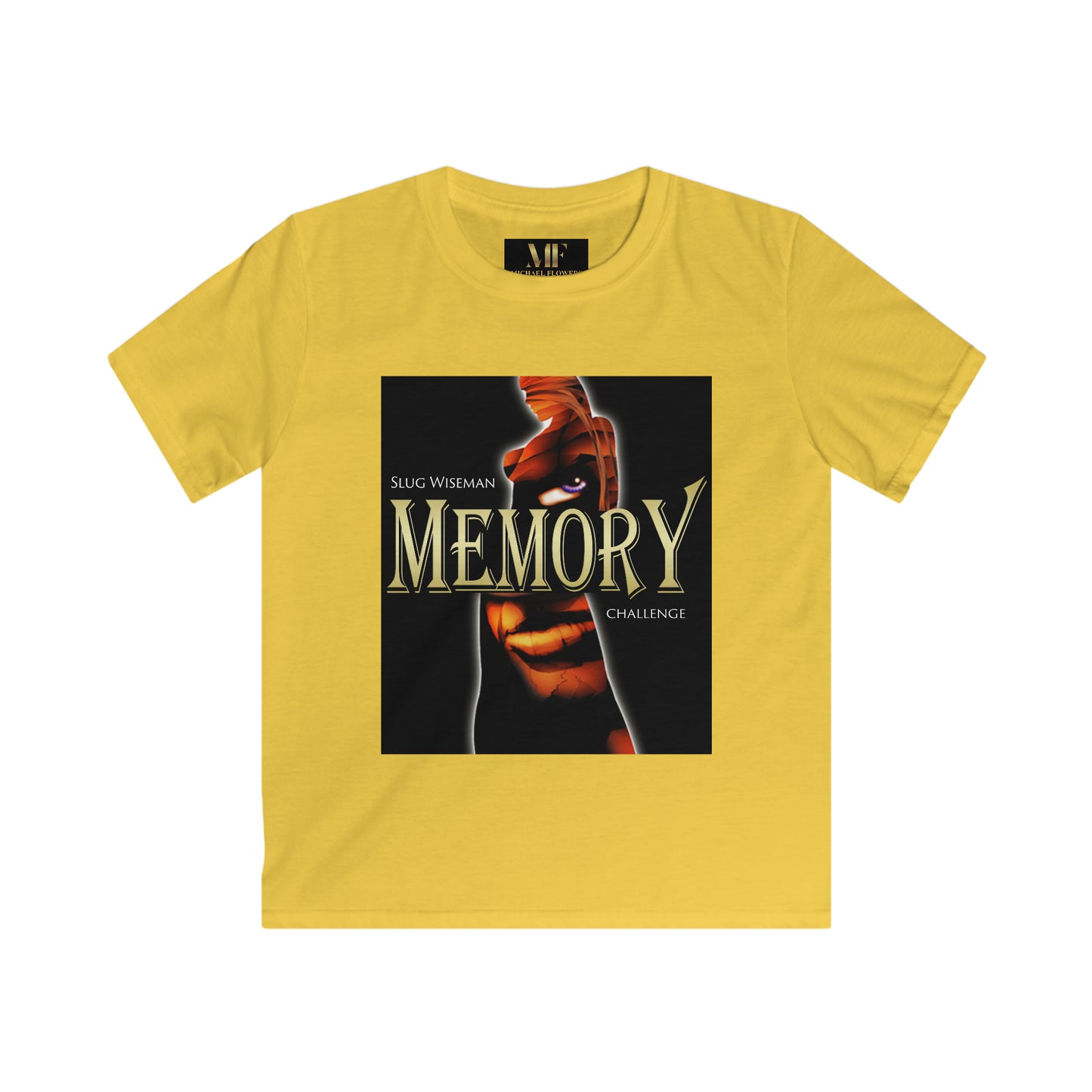 Slug Wiseman Memory Challenge Kids Softstyle Tee