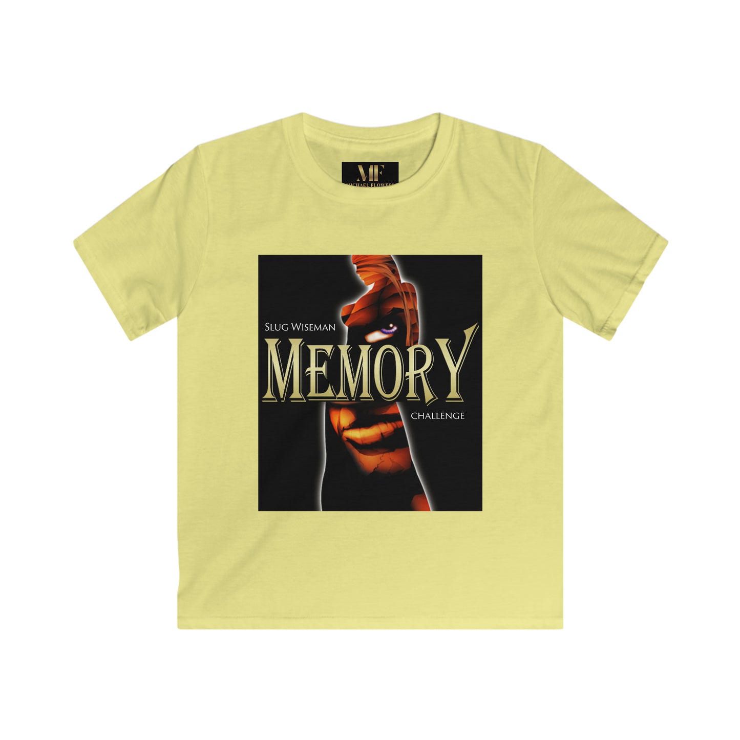 Slug Wiseman Memory Challenge Kids Softstyle Tee