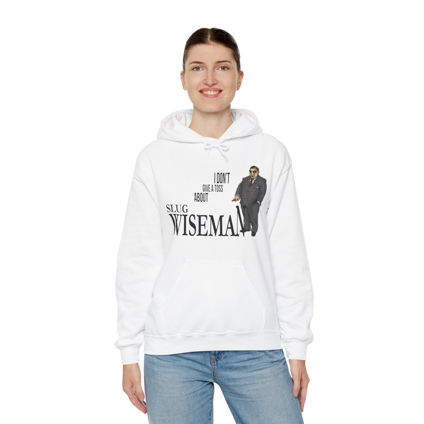 Slug Wiseman - Futsy Marlone's Signature Pose Unisex Hooded Sweatshirt