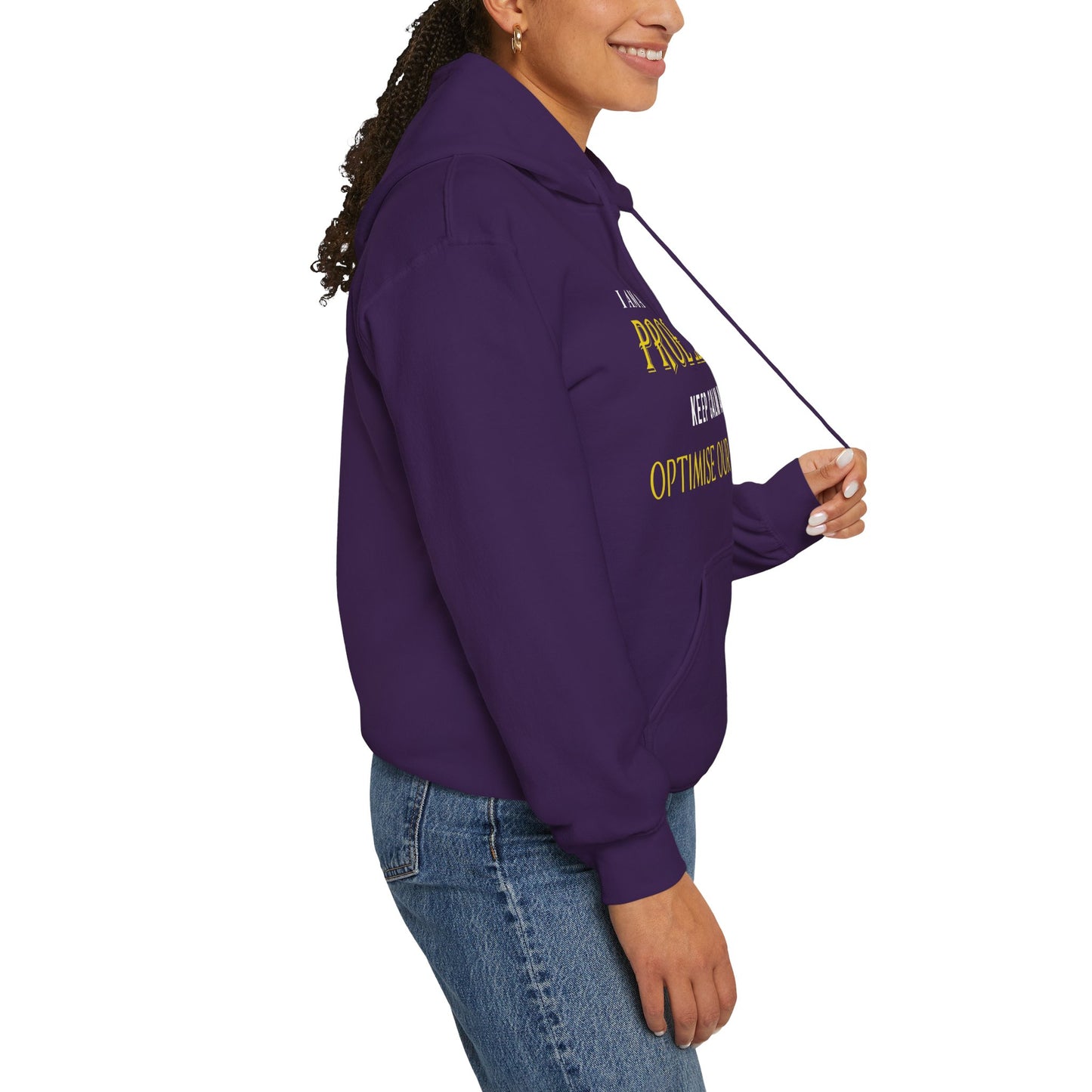 Dr. Flowers' Elevate Your Impact Inspirational Quote Unisex Hoodie