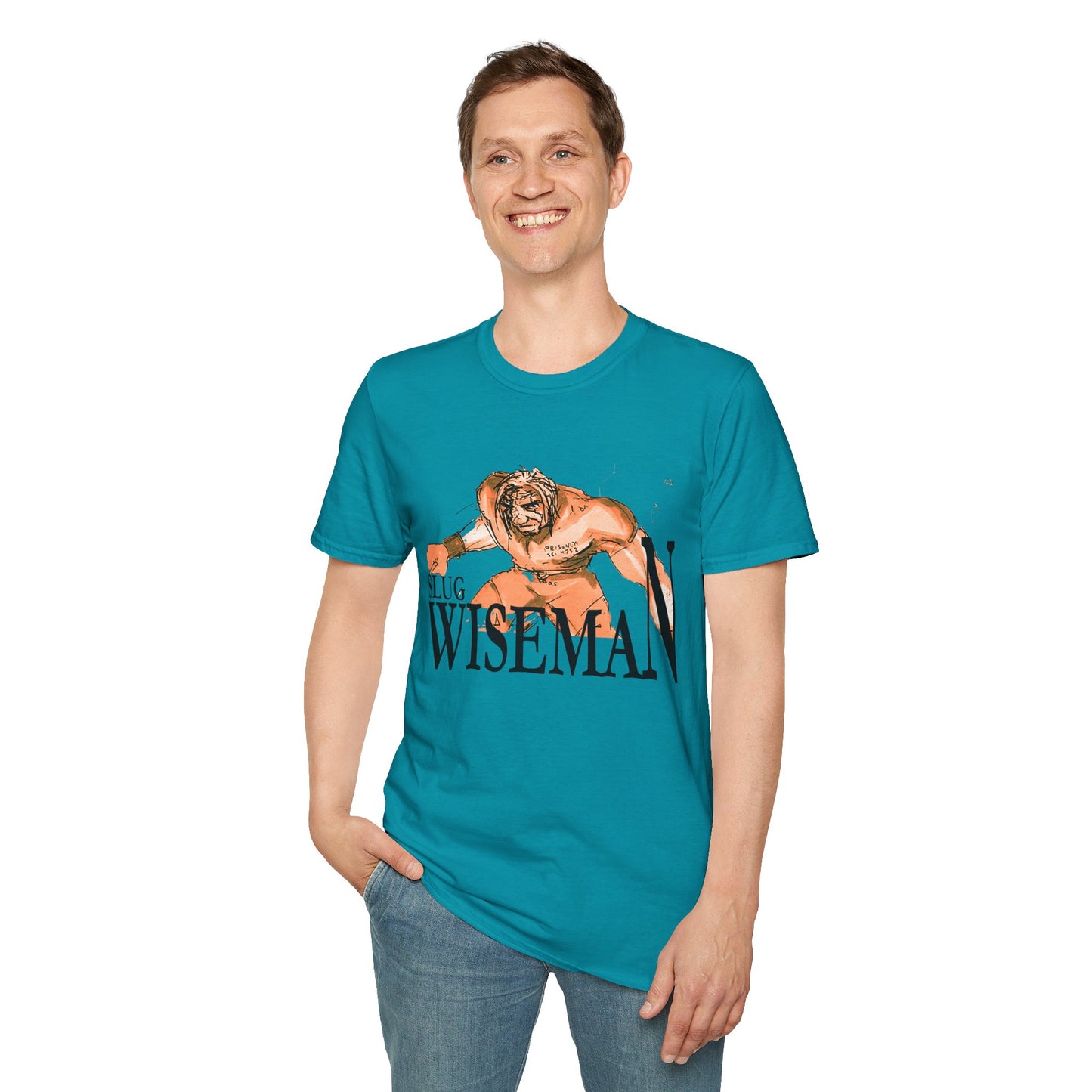 Slug Wiseman Unisex Softstyle T-Shirt