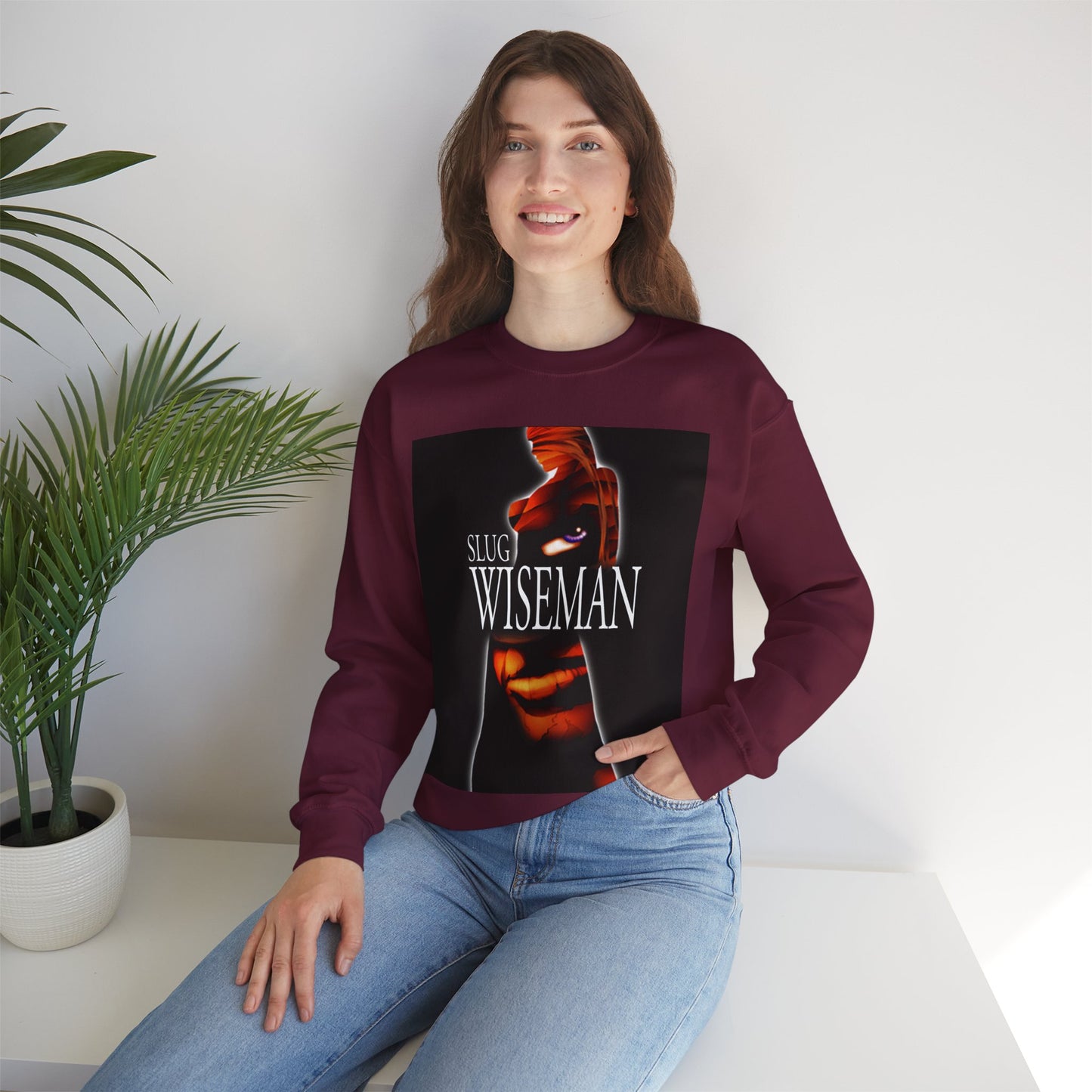 Slug Wiseman Unisex Crewneck Sweatshirt