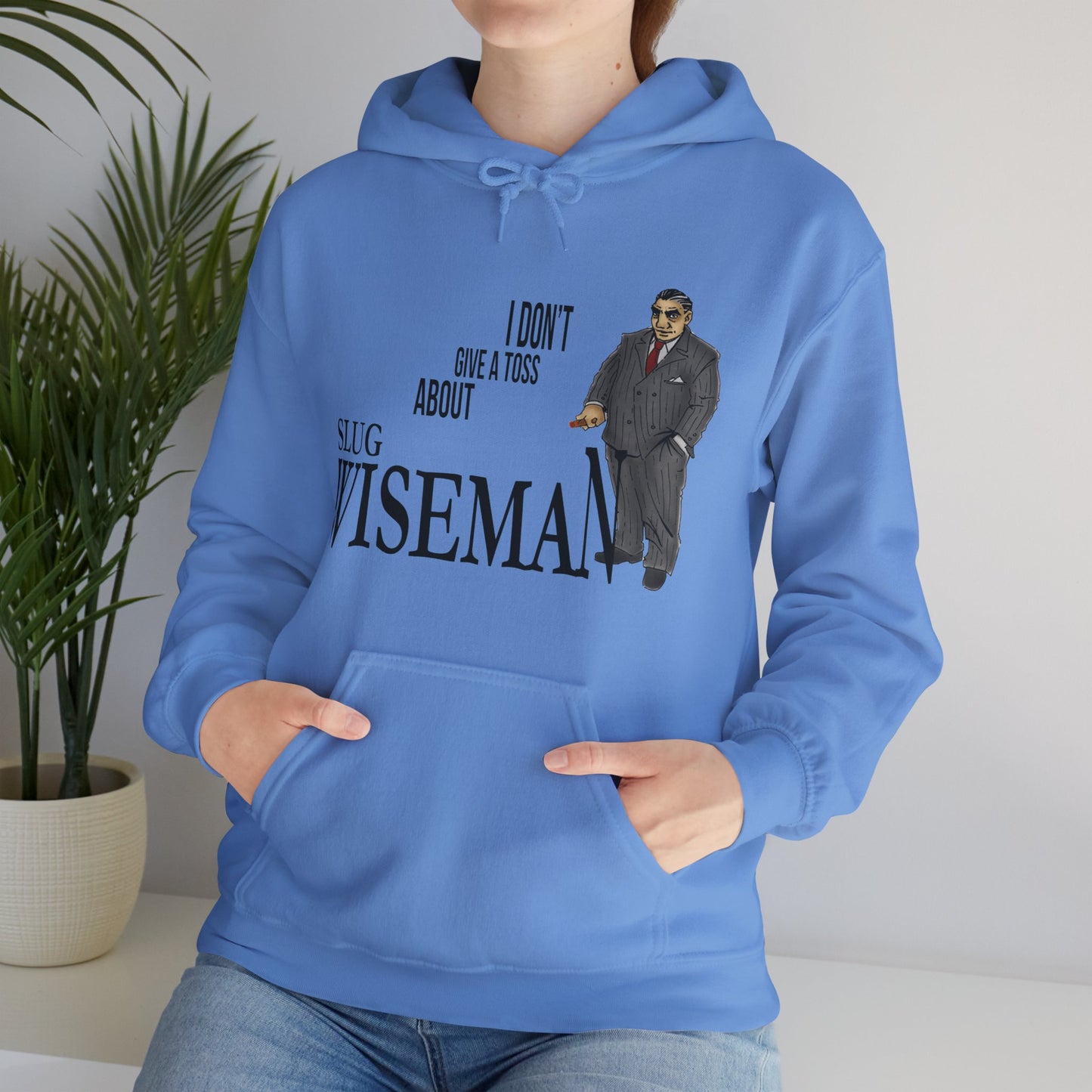 Slug Wiseman - Futsy Marlone's Signature Pose Unisex Hooded Sweatshirt